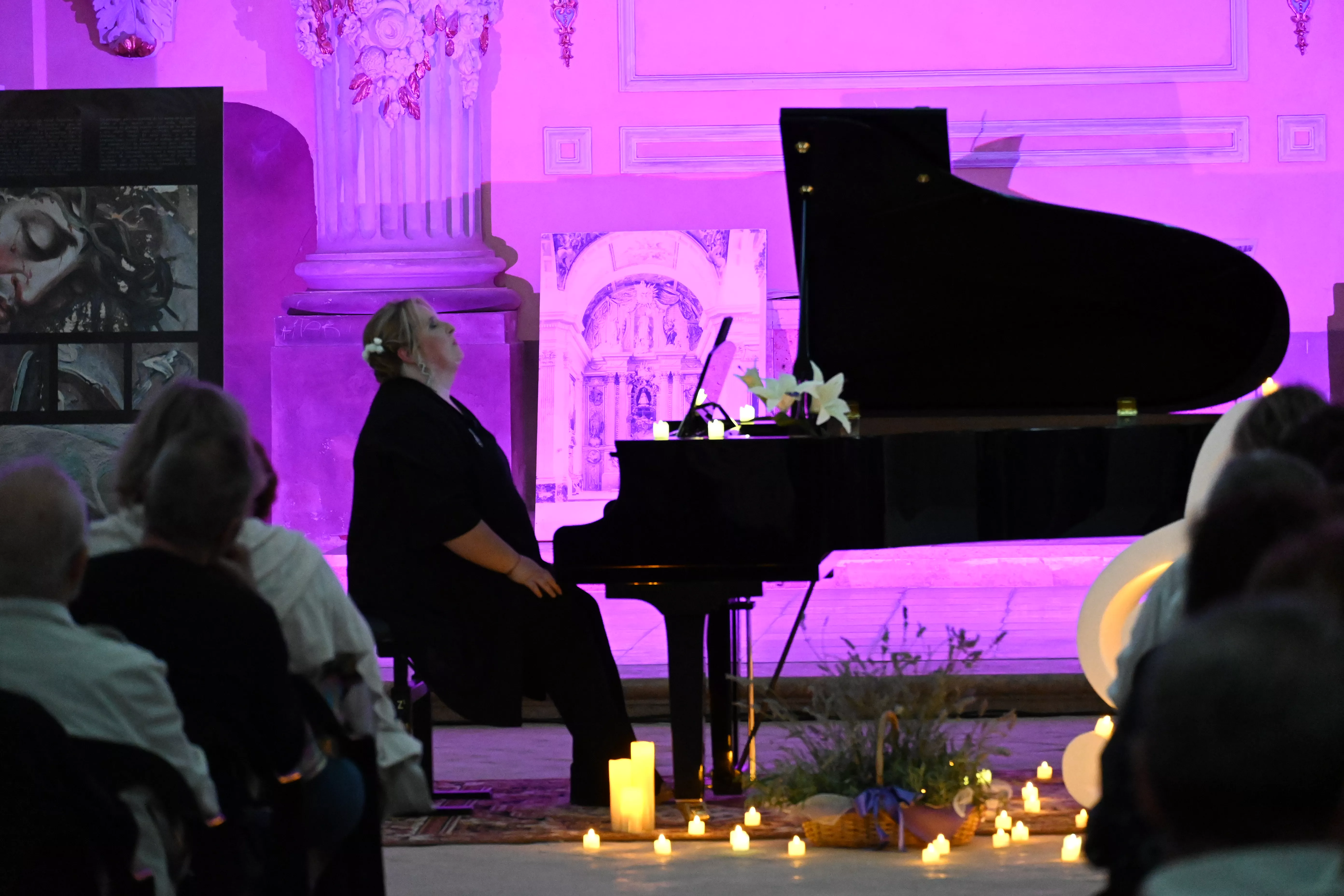 Nati Ballarín en la Cartuja de las Fuentes. Foto Carlos Jalle 