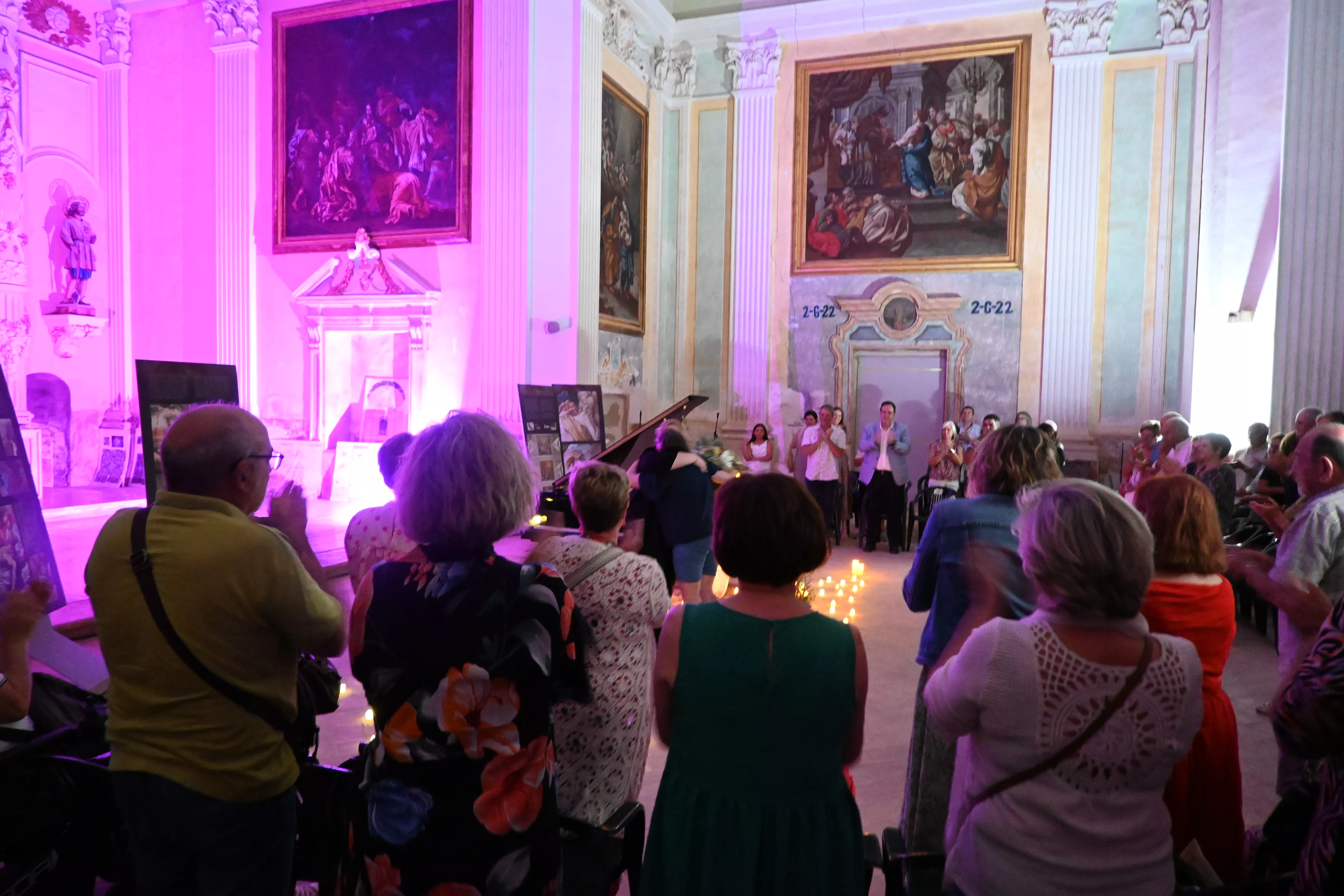 Nati Ballarín en la Cartuja de las Fuentes.  Foto Carlos Jalle 