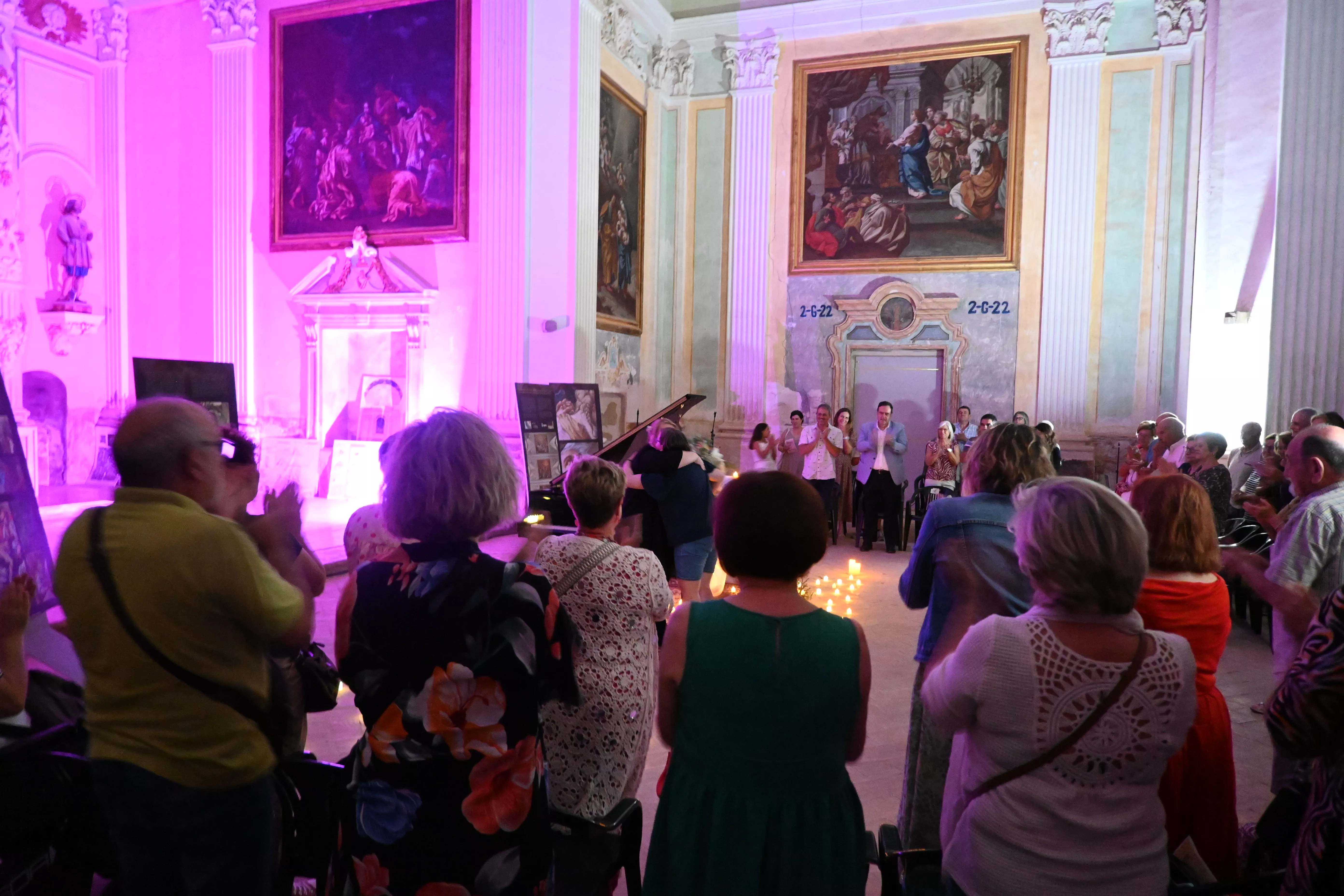 Nati Ballarín en la Cartuja de las Fuentes.  Foto Carlos Jalle 