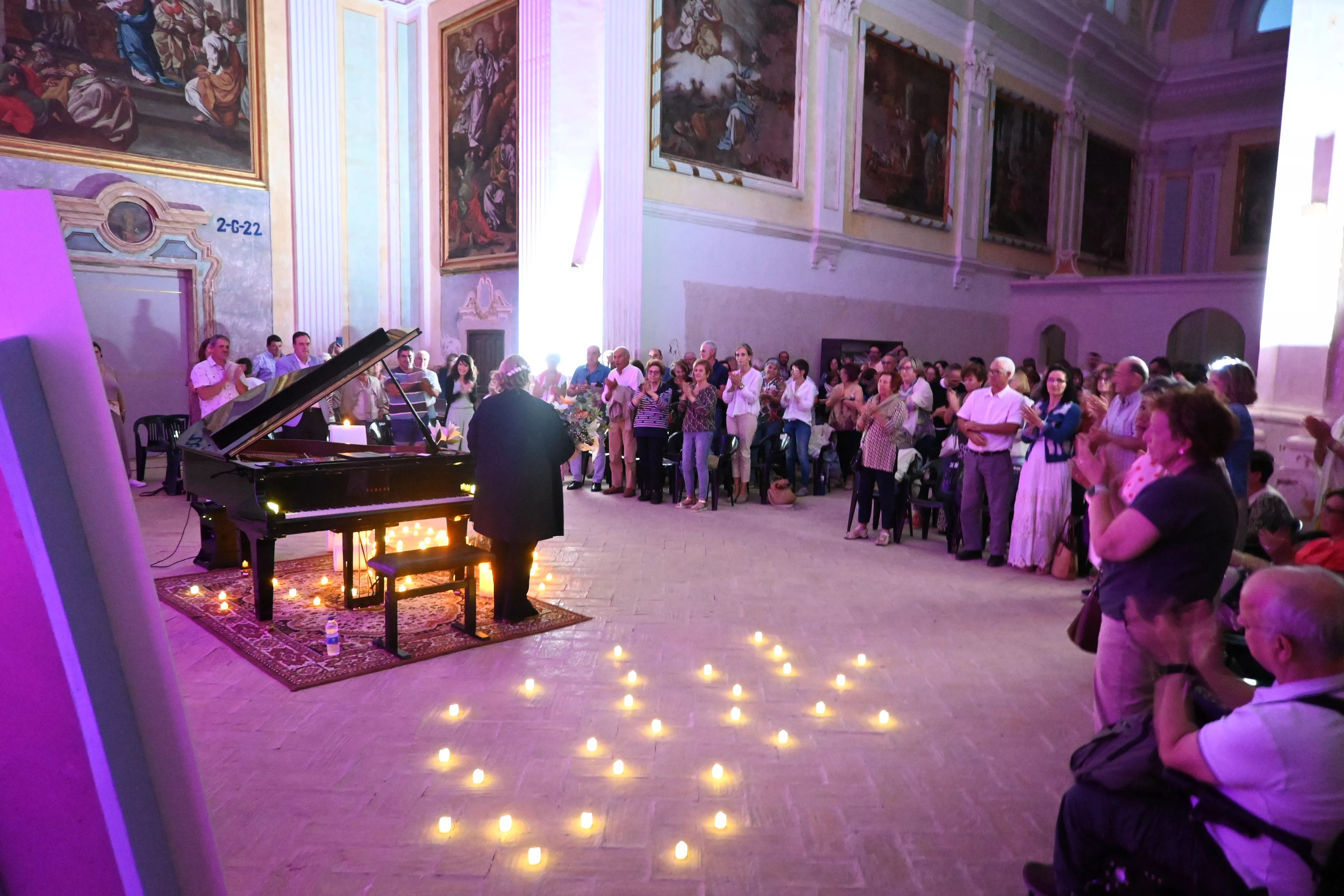 Nati Ballarín en la Cartuja de las Fuentes. Foto Carlos Jalle 