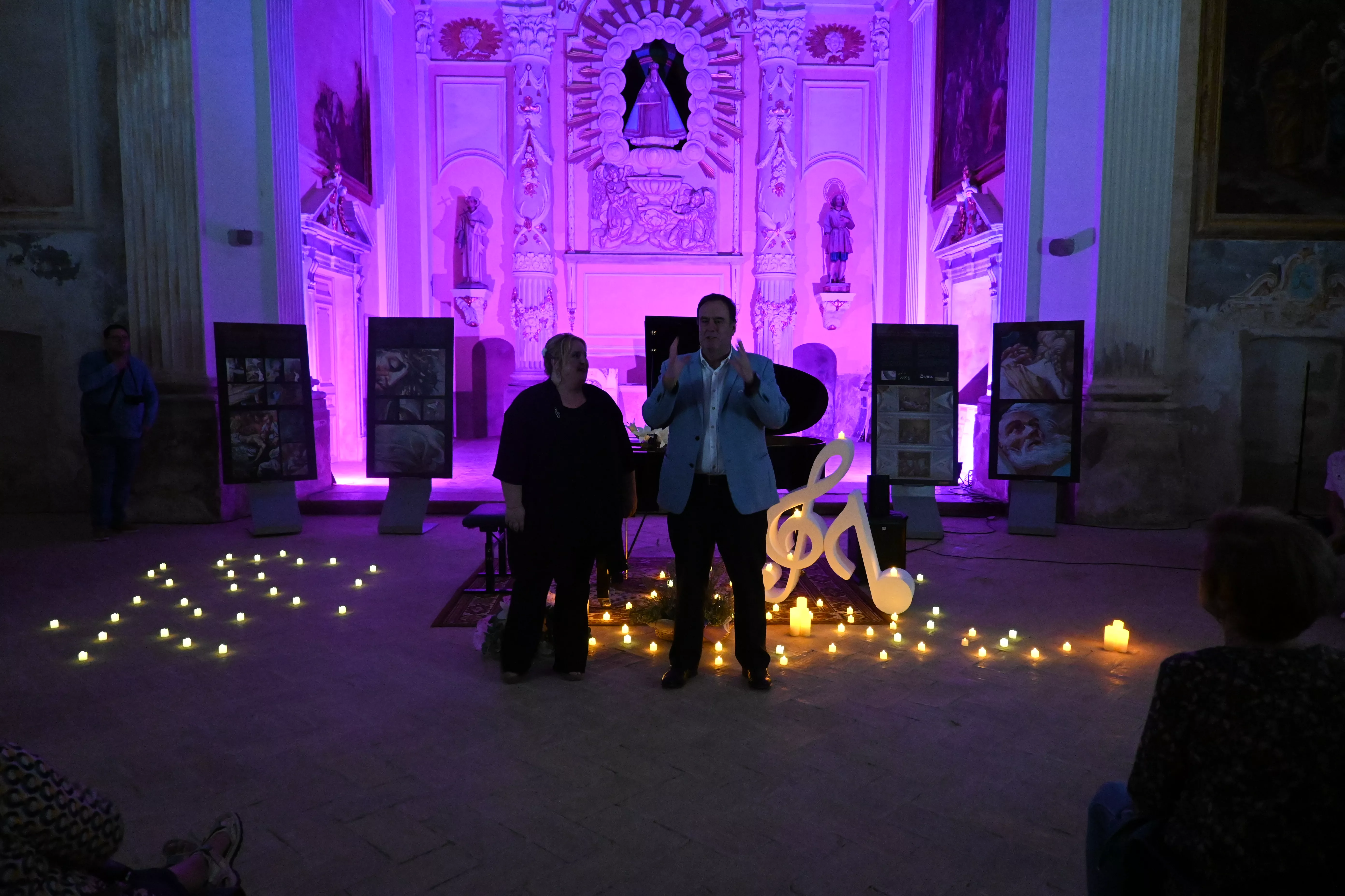 Nati Ballarín en la Cartuja de las Fuentes. Foto Carlos Jalle 