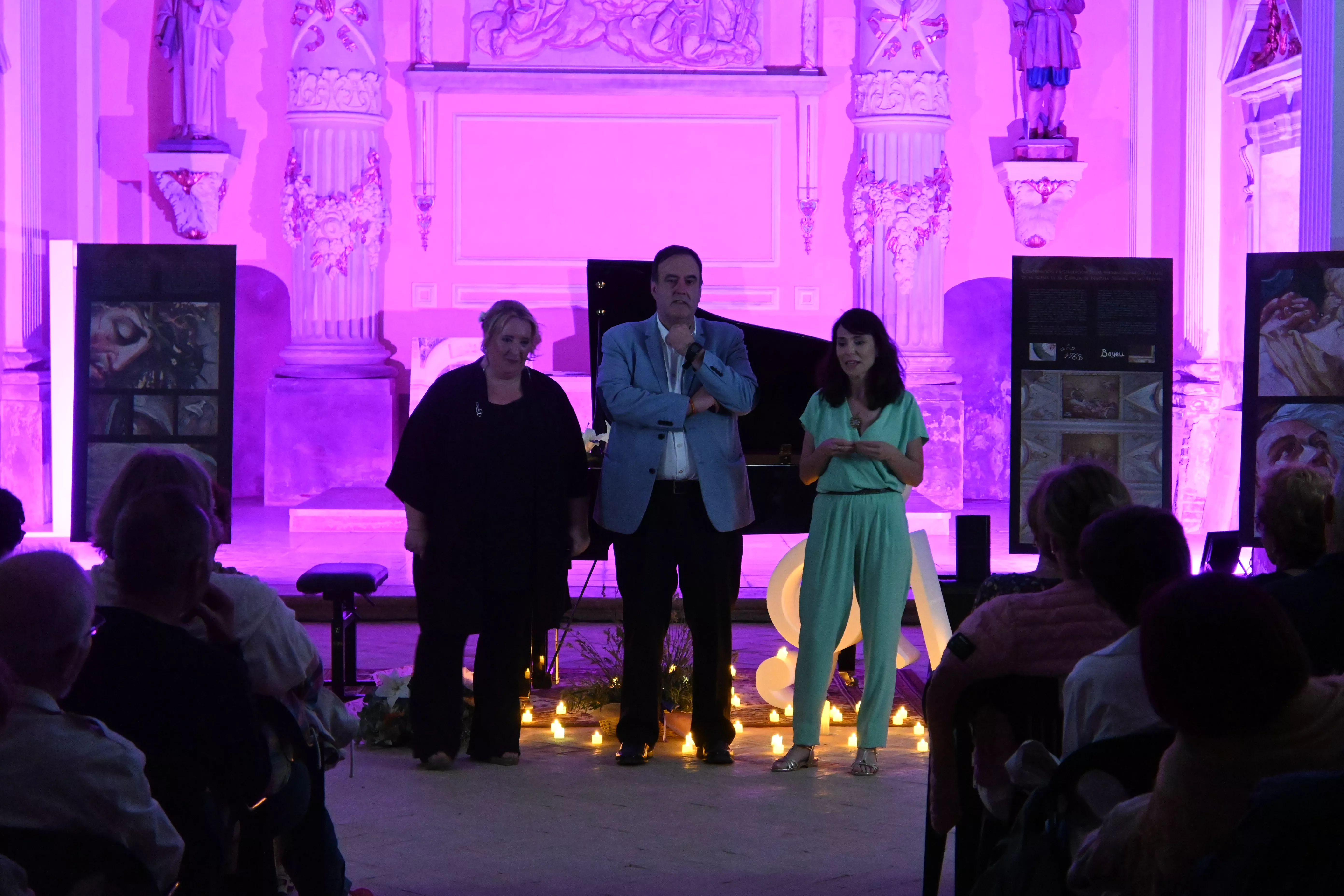 Nati Ballarín en la Cartuja de las Fuentes. Foto Carlos Jalle 