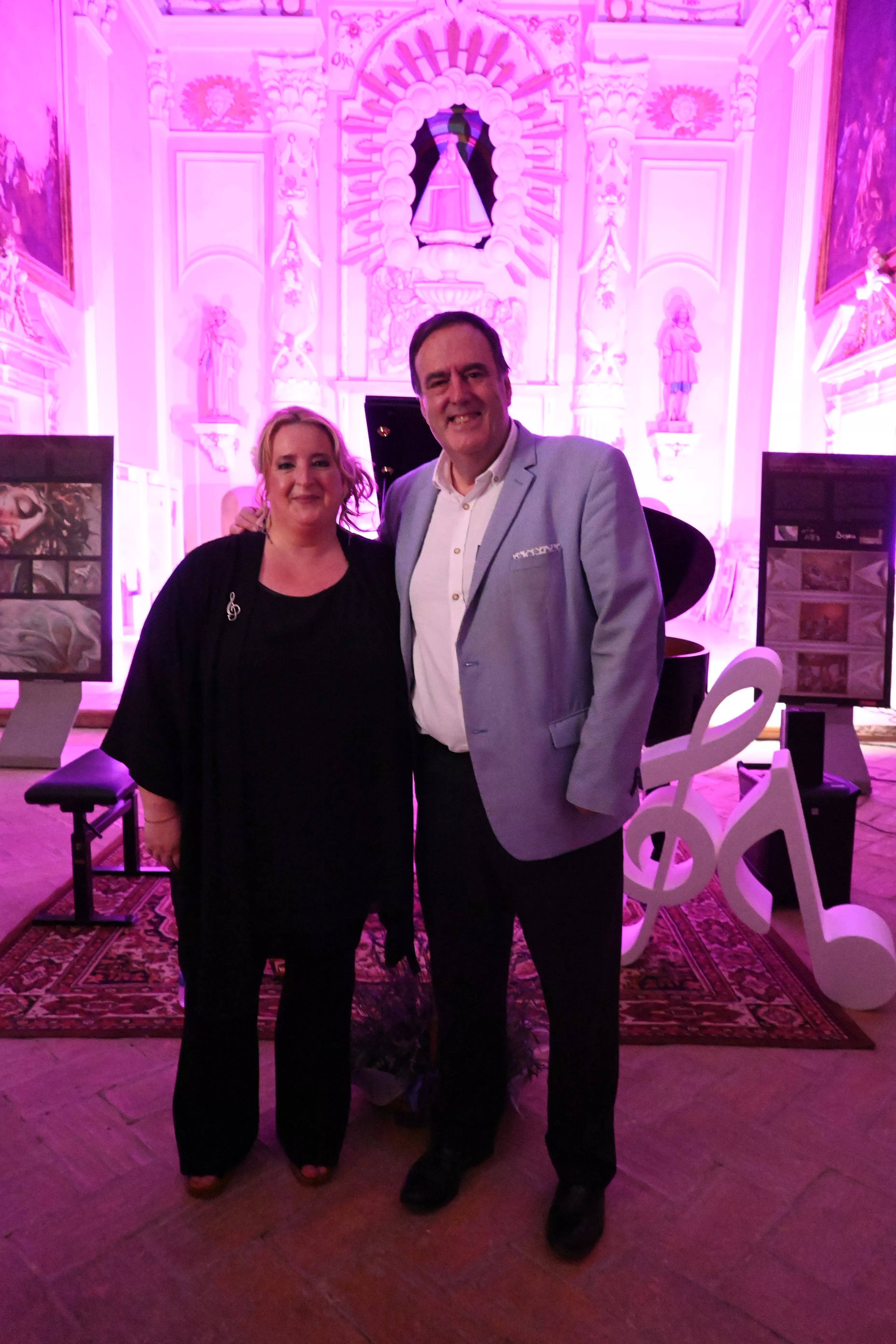 Nati Ballarín en la Cartuja de las Fuentes. Foto Carlos Jalle 