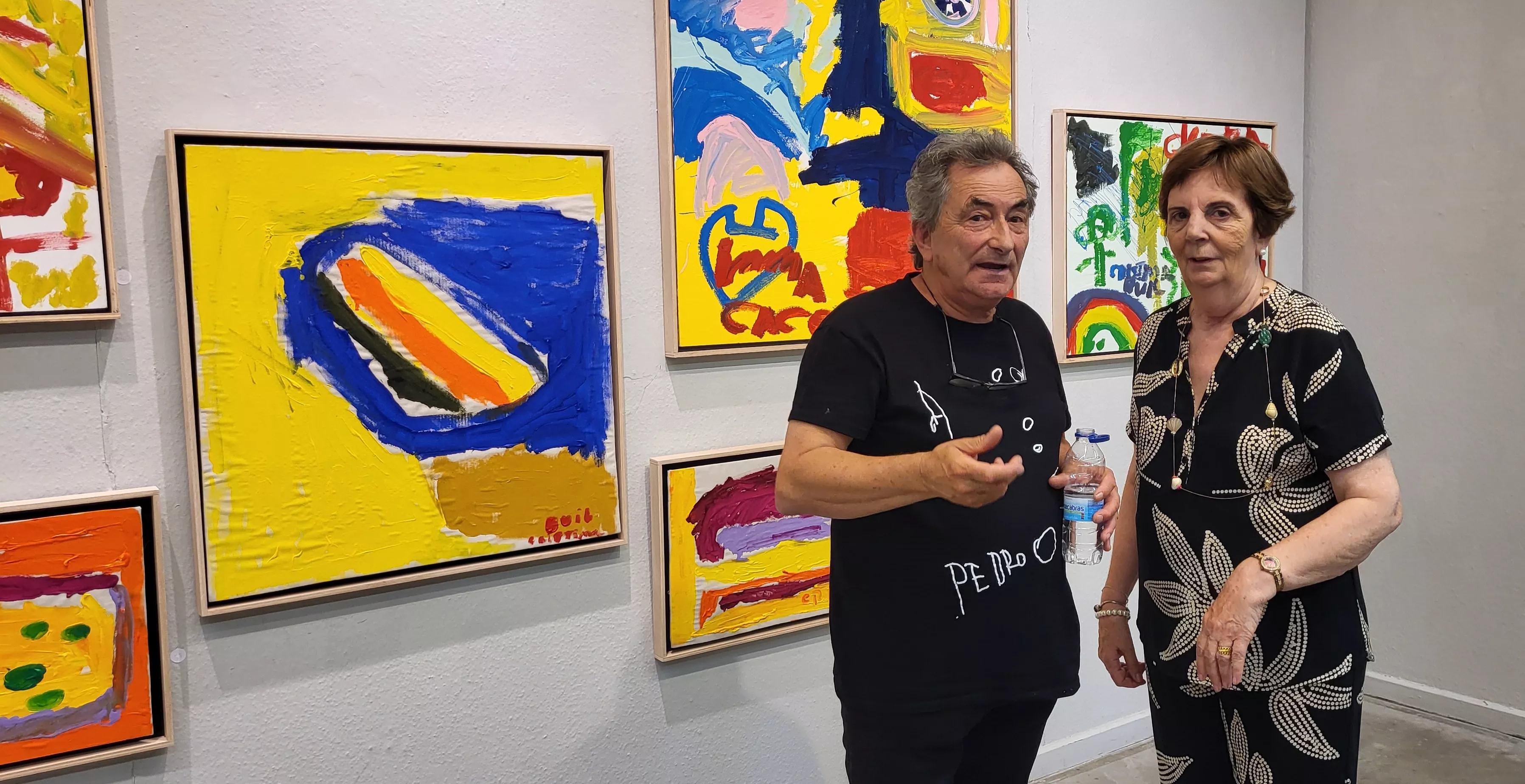 Exposición “Alma y Amor” de Cristina Buil, artista del Grupo ZehBRA de Valentia. Foto Mercedes Manterola