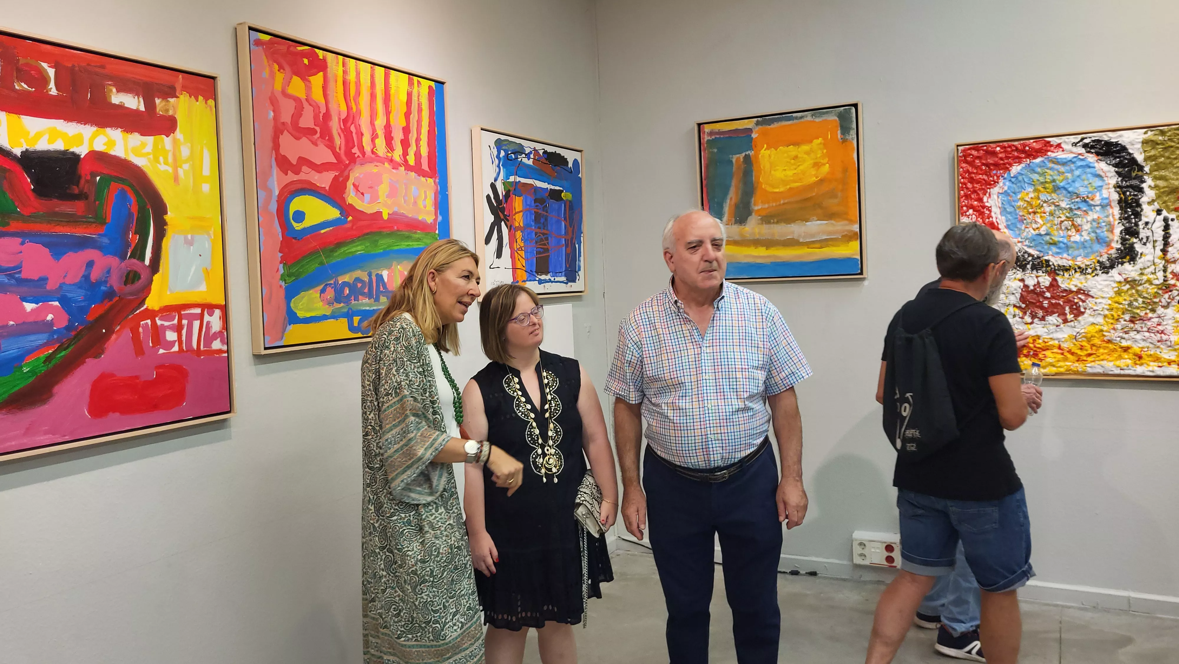 Exposición “Alma y Amor” de Cristina Buil, artista del Grupo ZehBRA de Valentia. Foto Mercedes Manterola