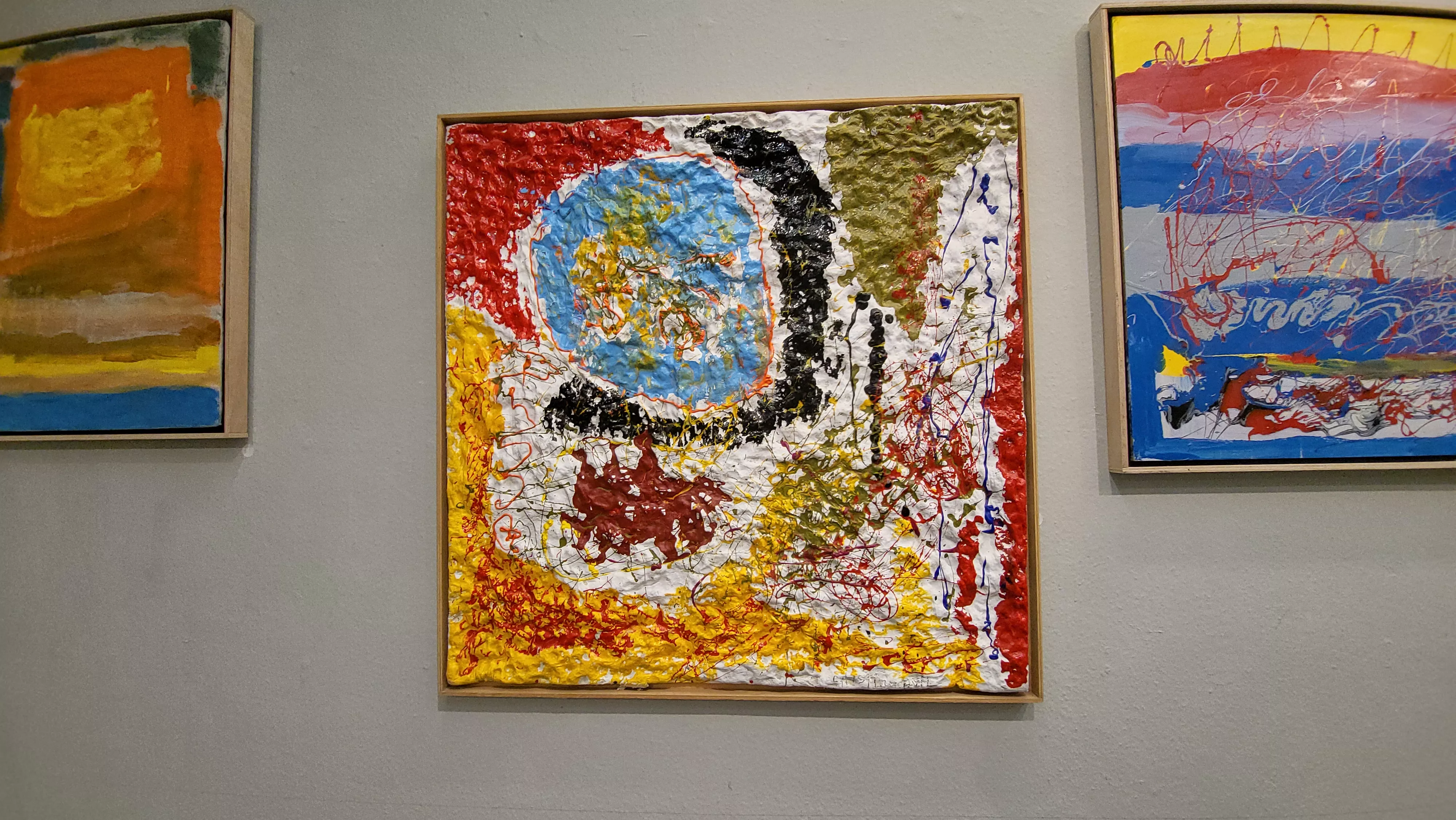 Exposición “Alma y Amor” de Cristina Buil, artista del Grupo ZehBRA de Valentia. Foto Mercedes Manterola