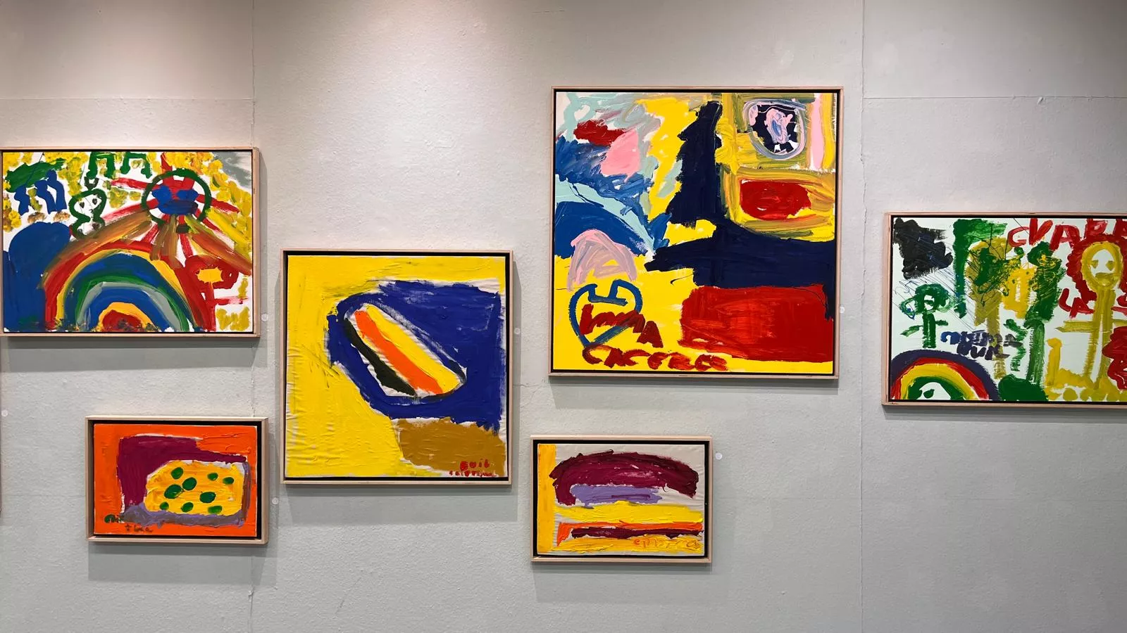 Exposición “Alma y Amor” de Cristina Buil, artista del Grupo ZehBRA de Valentia. Foto Mercedes Manterola