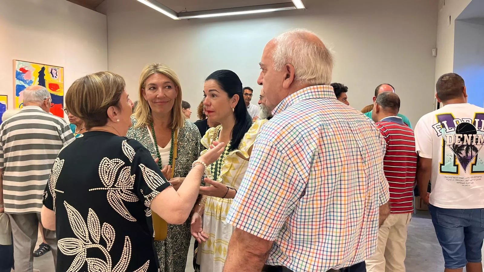 Exposición “Alma y Amor” de Cristina Buil, artista del Grupo ZehBRA de Valentia. Foto Mercedes Manterola