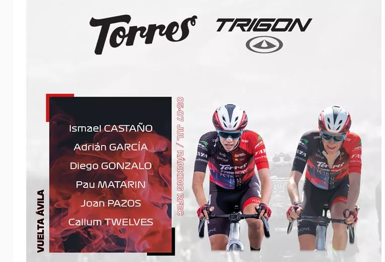 Alineación del Torres Trigon en la Vuelta a Ávila