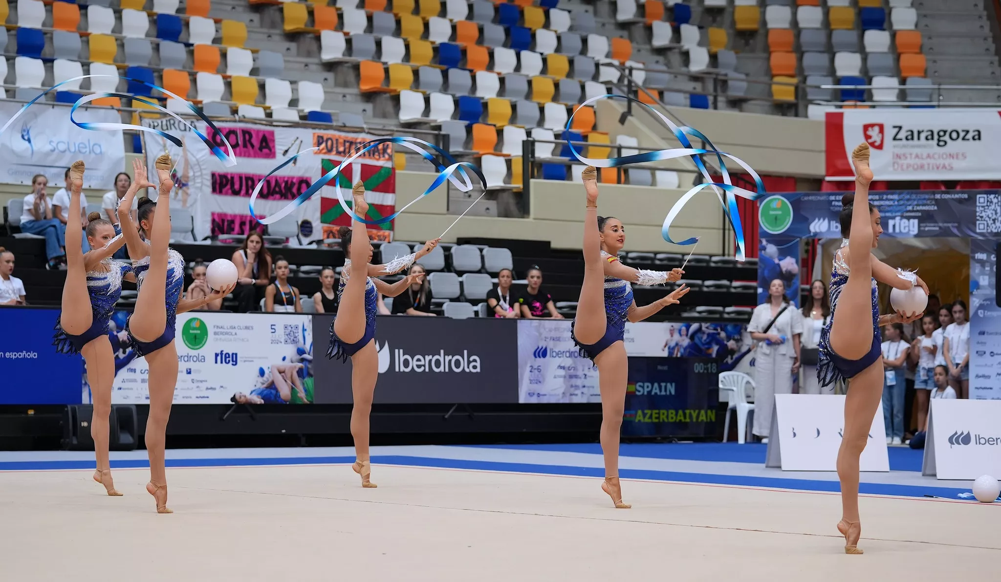 Torneo Gimnasia Rítmica en Zaragoza 