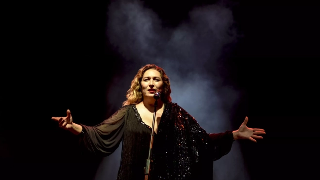 Estrella Morente, en Pirineos Sur. Foto Jaime Oriz Estrella Morente, en Pirineos Sur. Foto Jaime Oriz