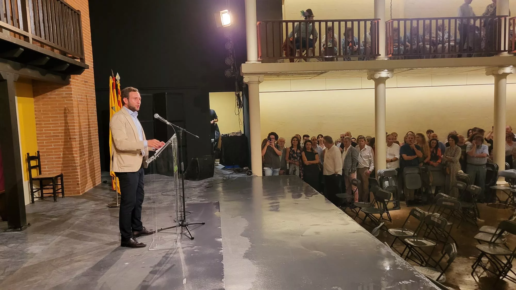 Inauguración del Corral de Comedias de Robres