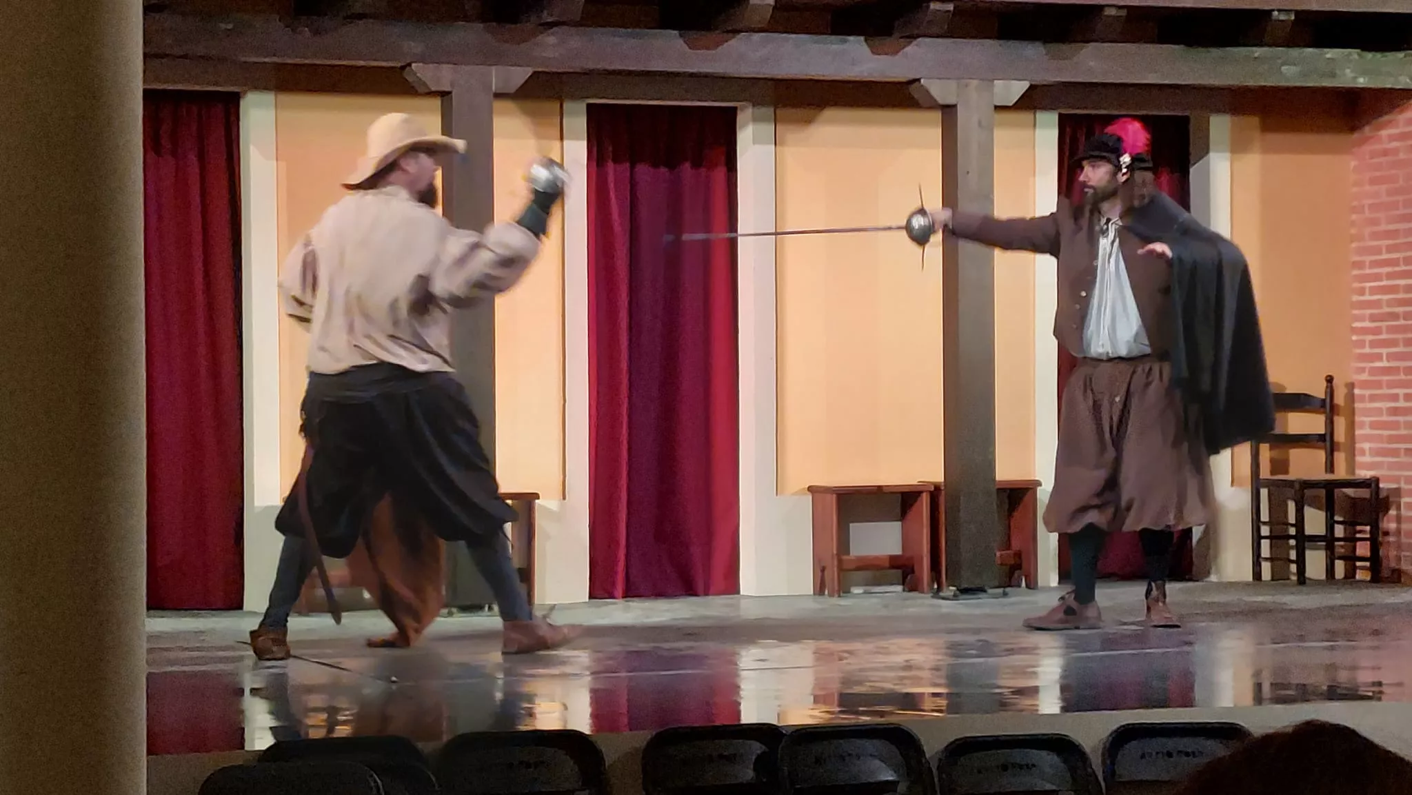 Inauguración del Corral de Comedias de Robres