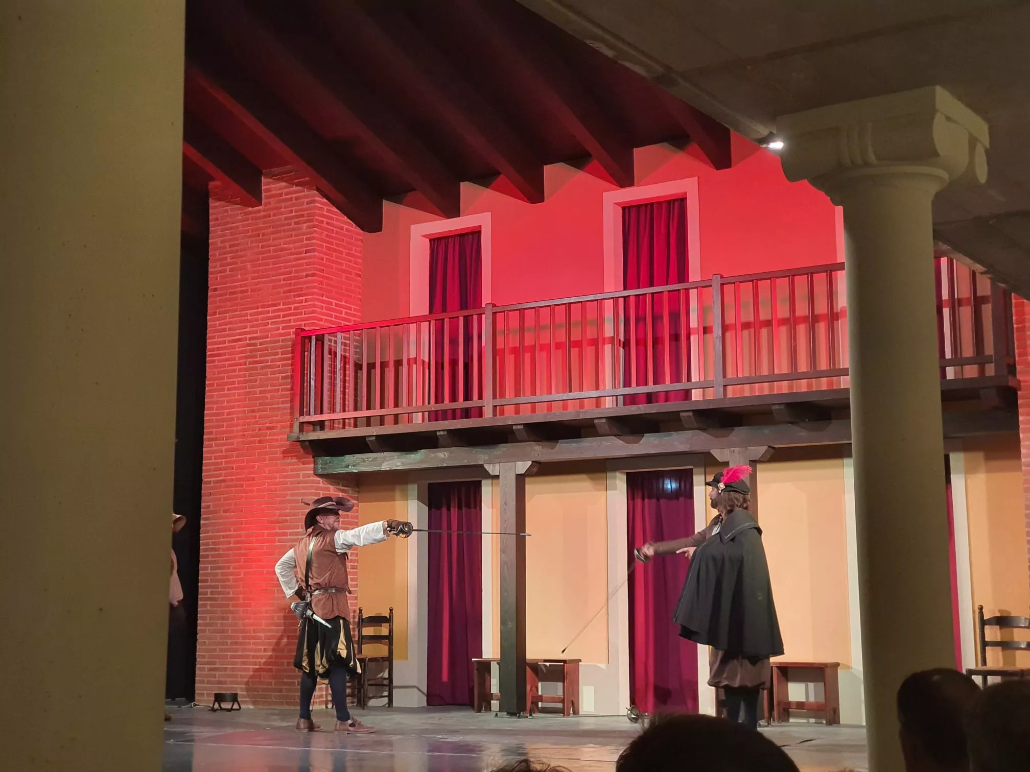 Inauguración del Corral de Comedias de Robres. Foto Nati Ballarín