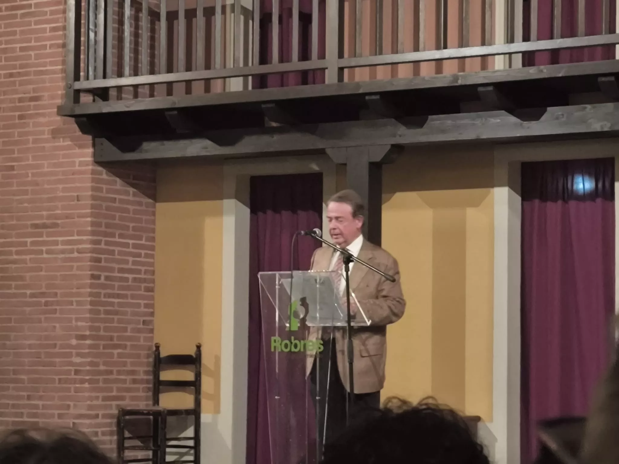 Inauguración del Corral de Comedias de Robres. Foto Nati Ballarín