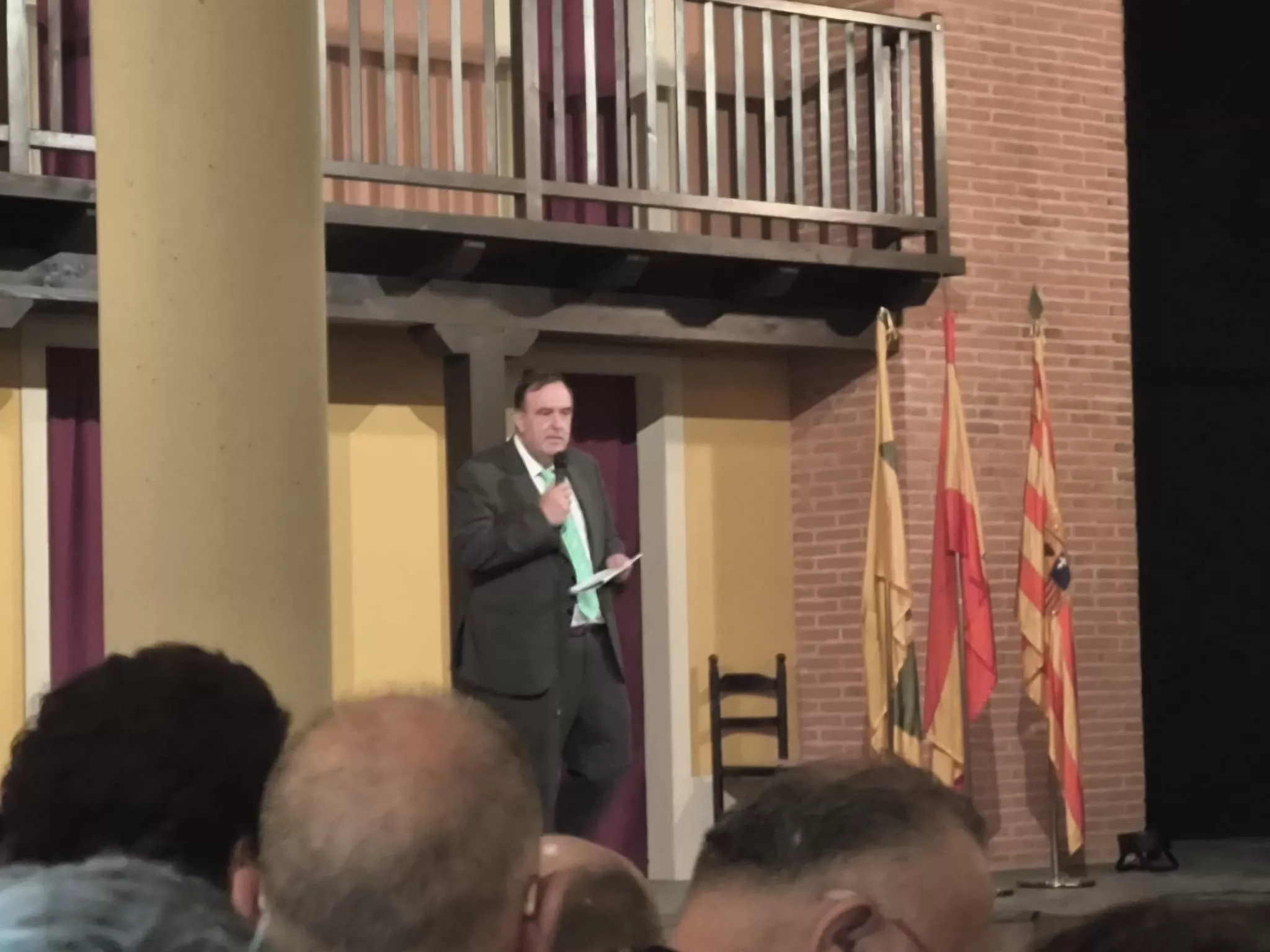 Inauguración del Corral de Comedias de Robres. Foto Nati Ballarín