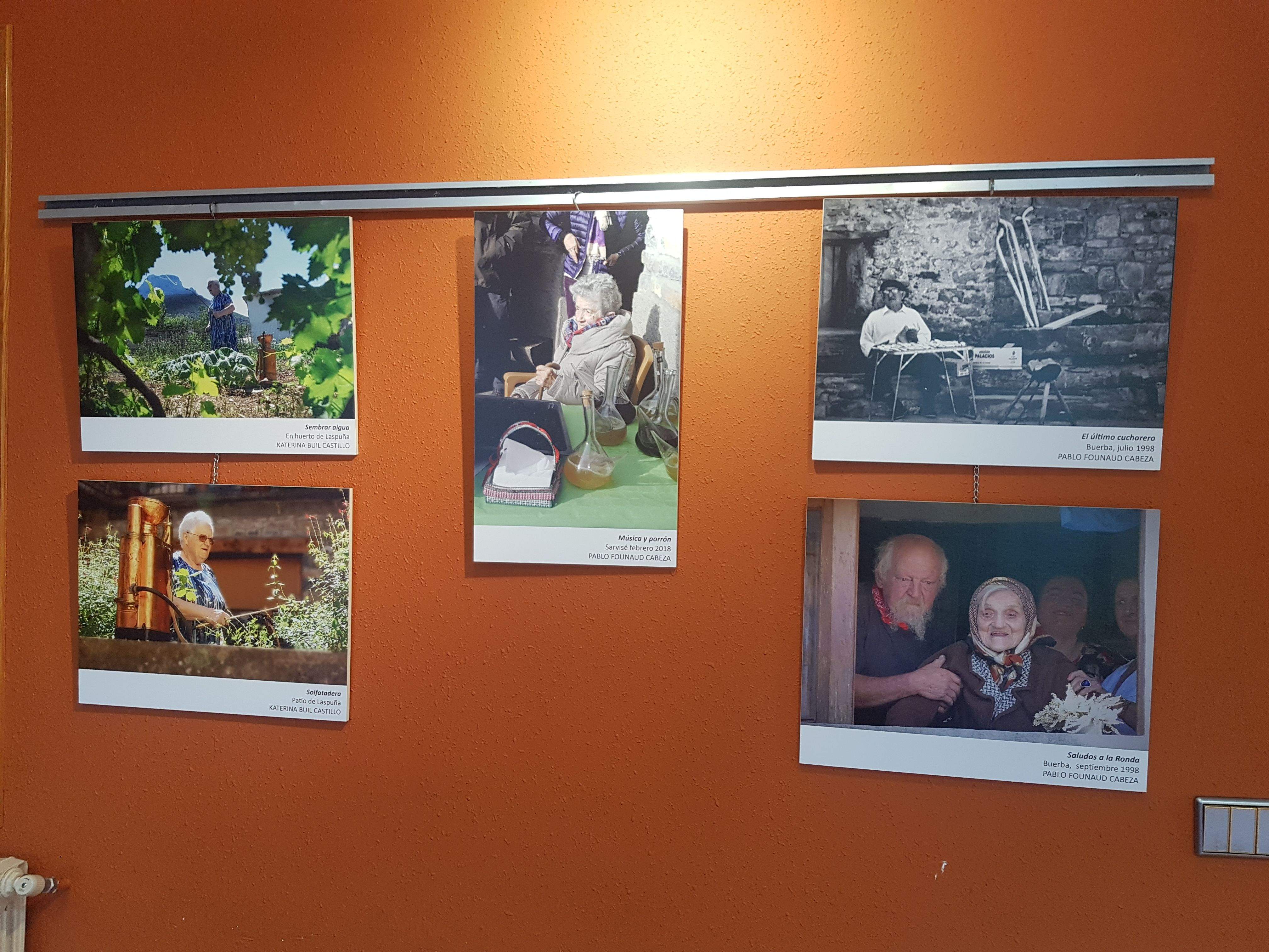 Algunas de las fotografías expuestas en la muestra.