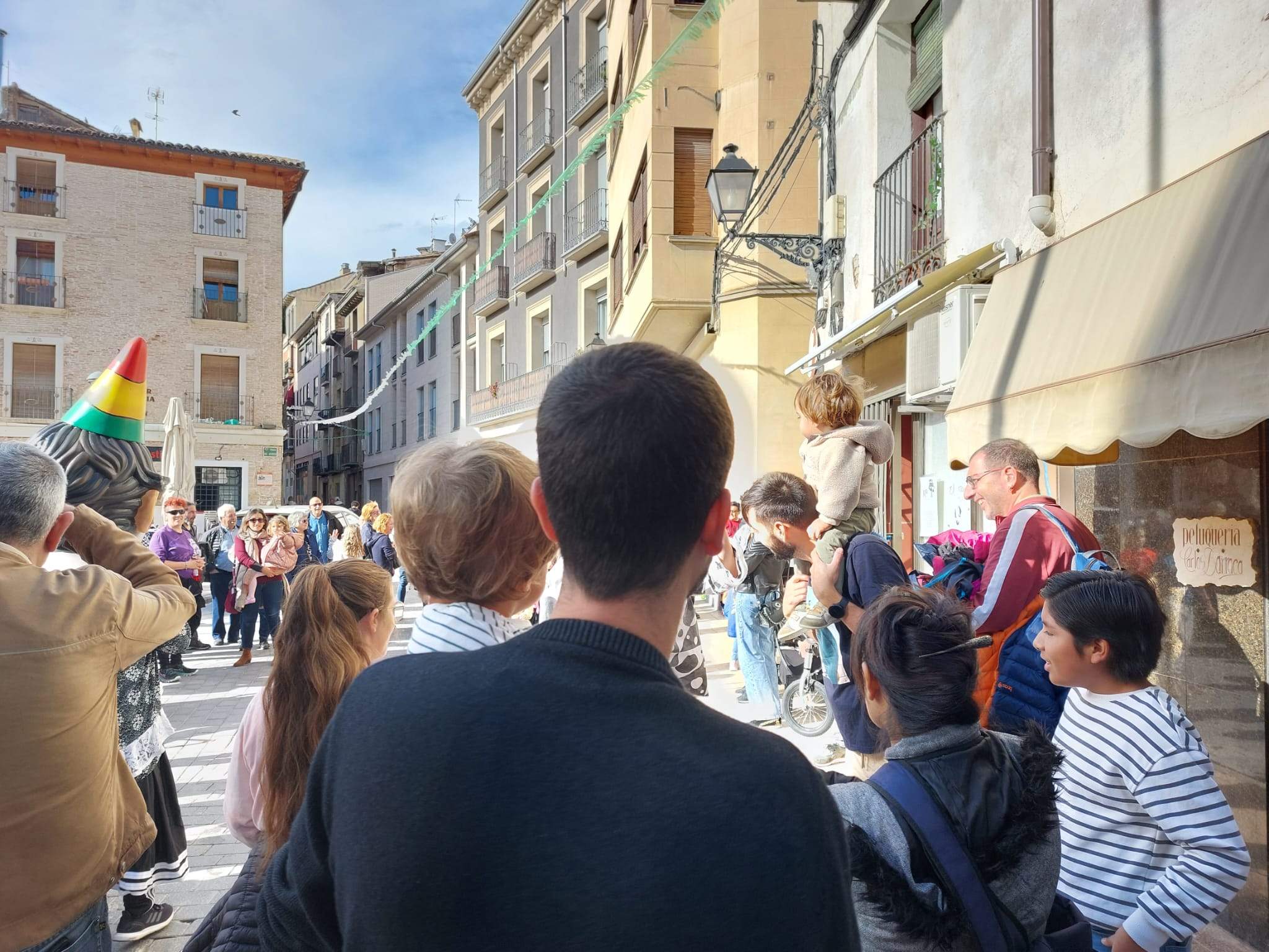 Última salida de fiestas de Payaso y la Abueleta