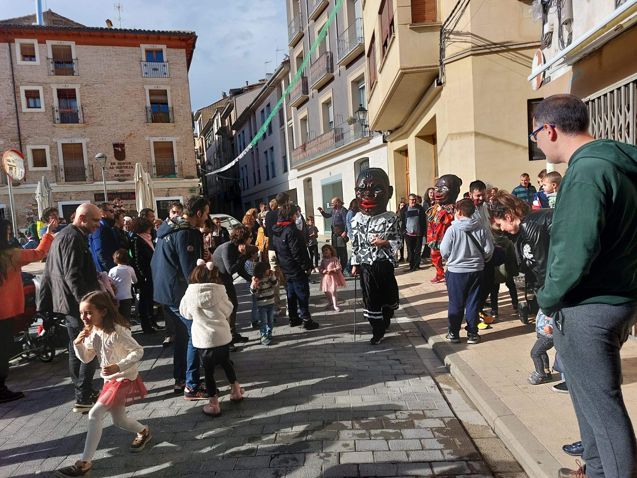 Última salida de fiestas de Payaso y la Abueleta