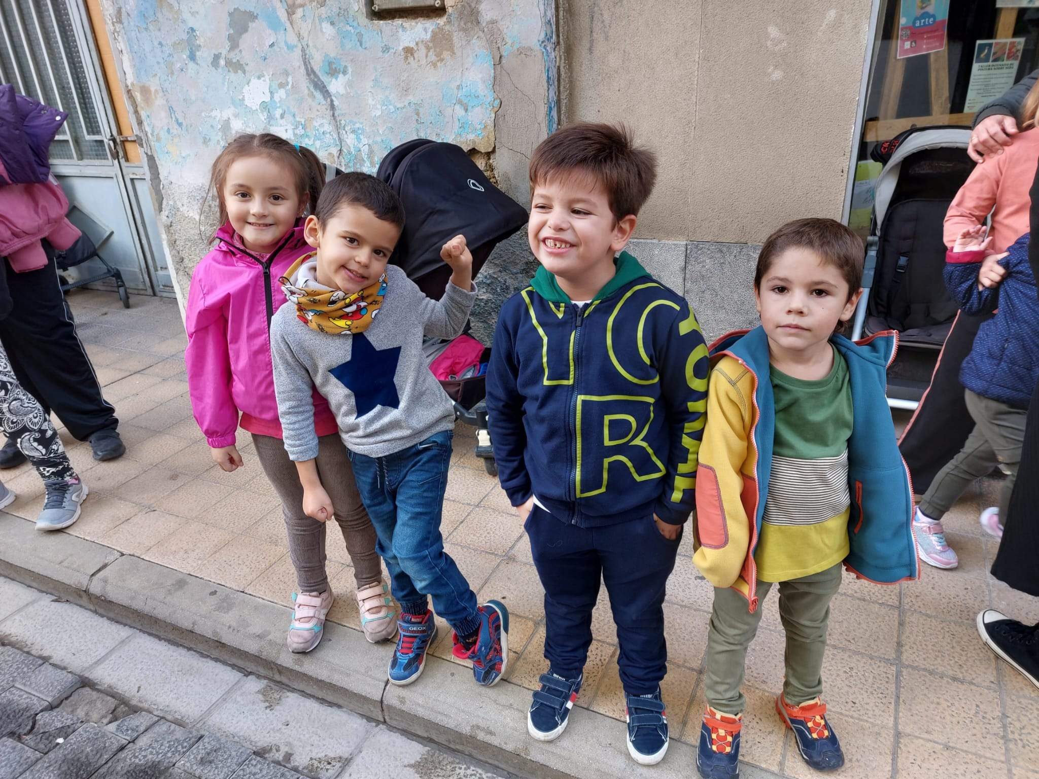 Última salida de fiestas de Payaso y la Abueleta