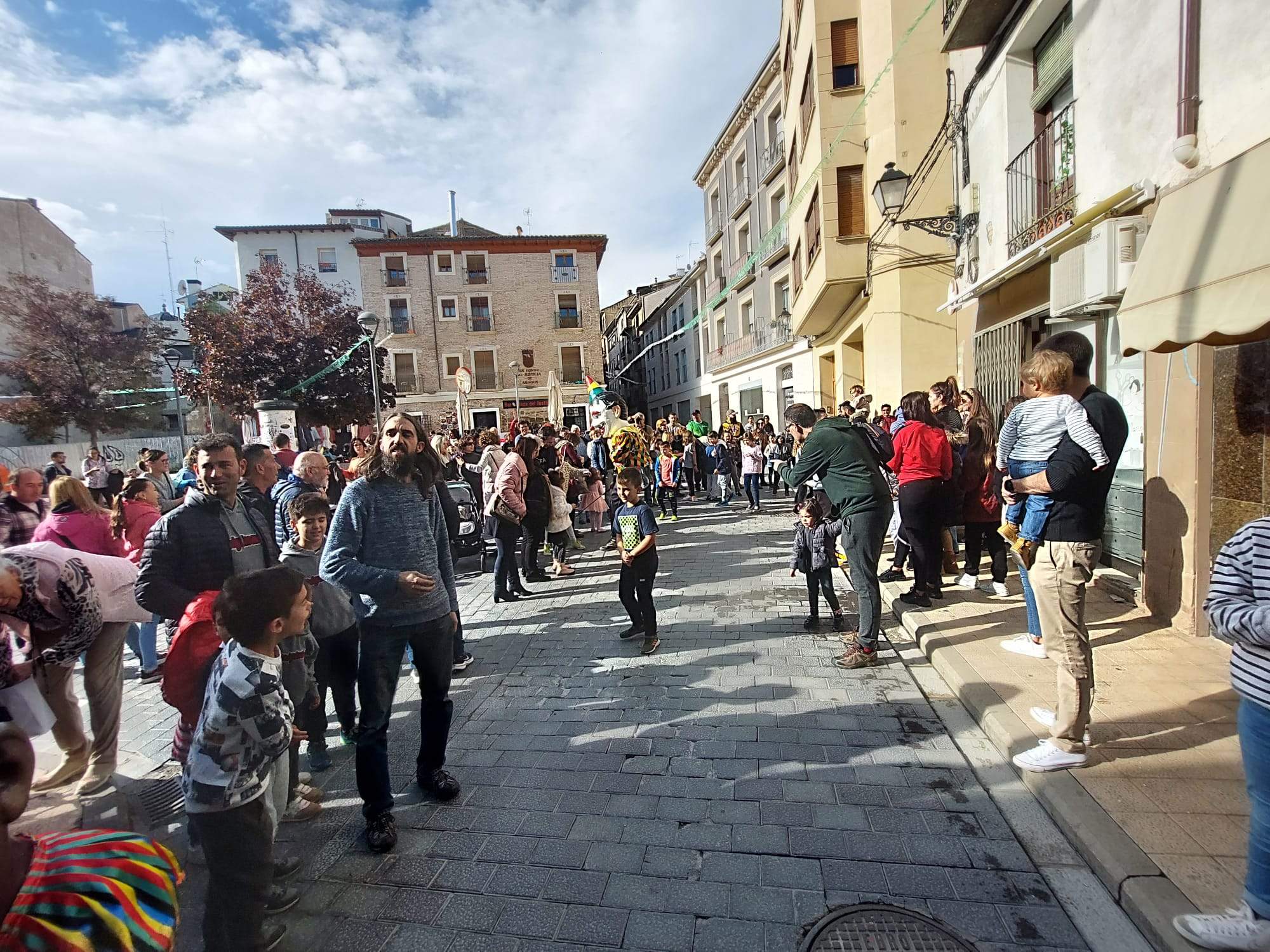 Última salida de fiestas de Payaso y la Abueleta