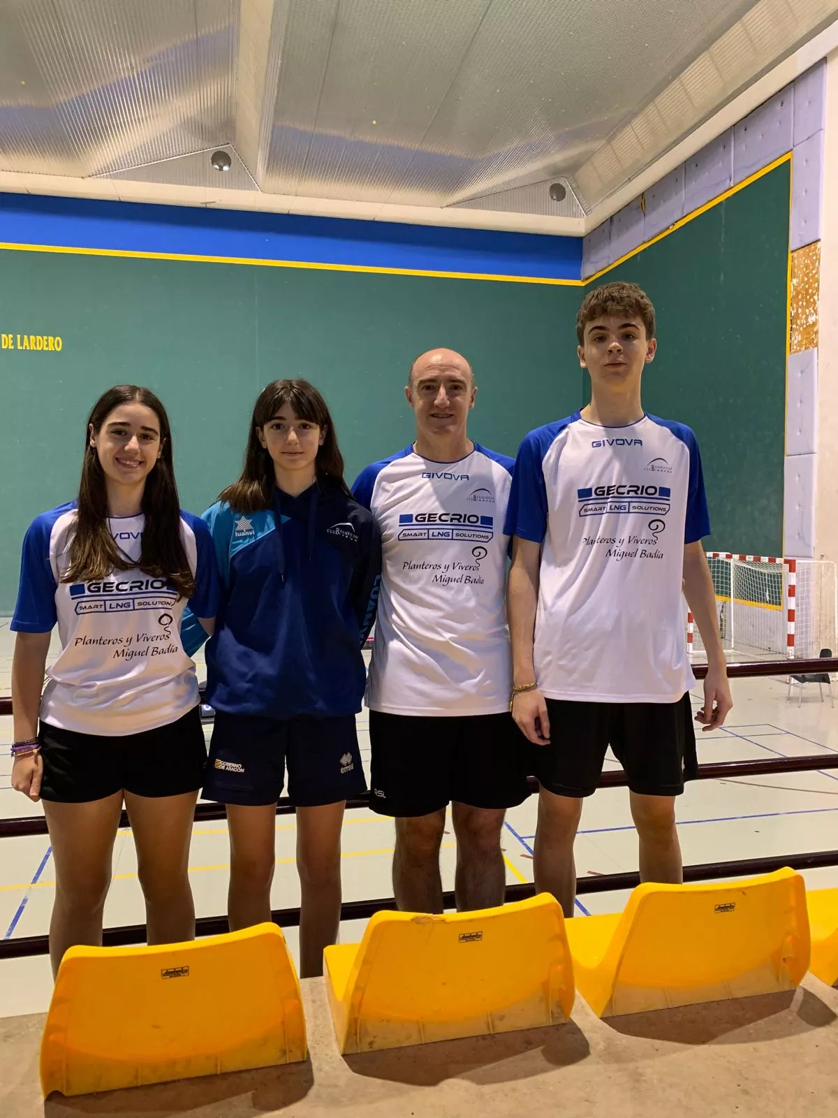 Jugadores del CB Binéfar