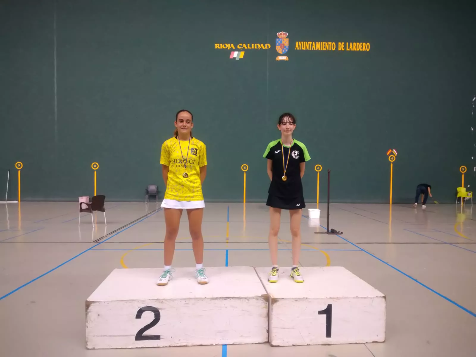 Amanda Dieste Emma Bibián oro y plata en IF17