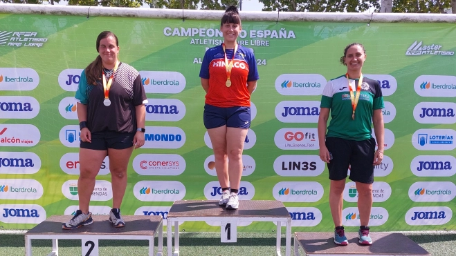 Sandra García, oro y plata Sandra García, oro y plata