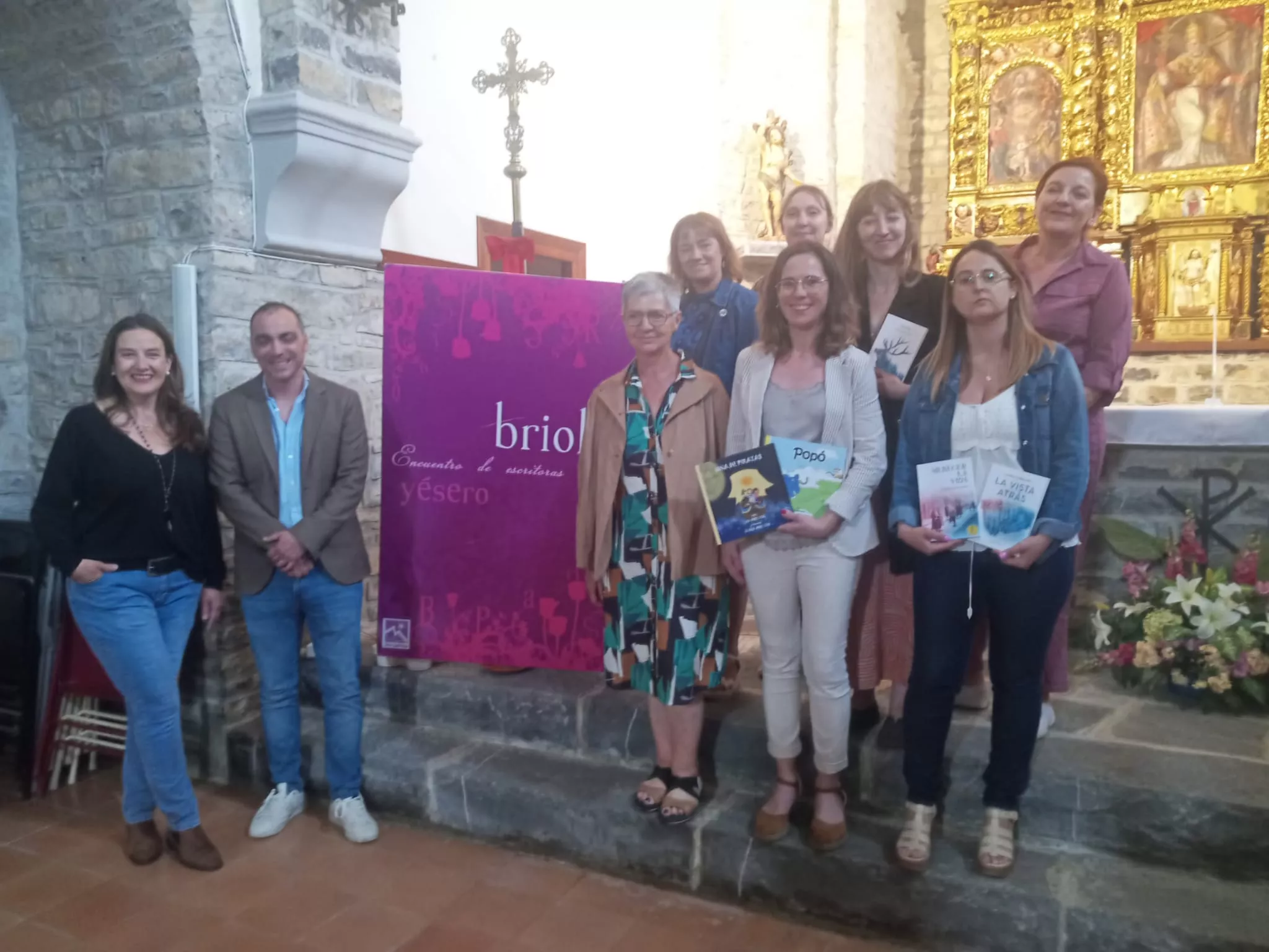 Participantes en Brioleta en Yésero