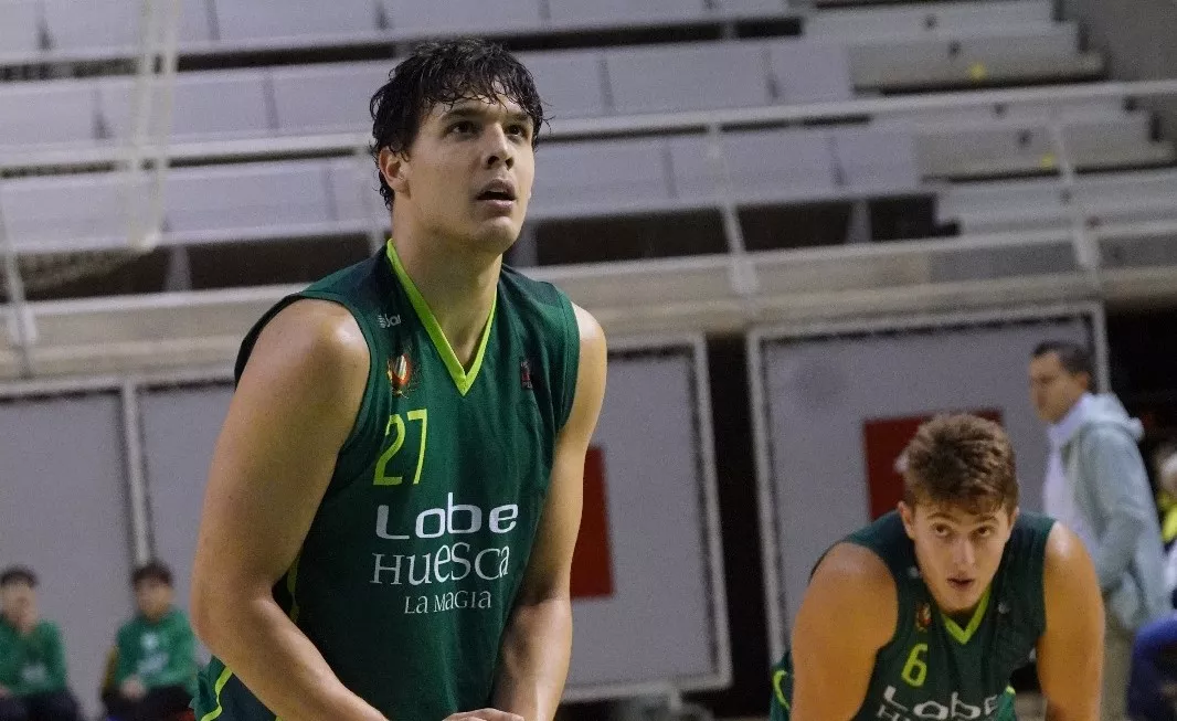 Martín Iglesias durante un partido de la temporada pasada.