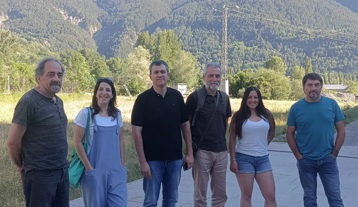 Joaquín Palacín en Chistau.