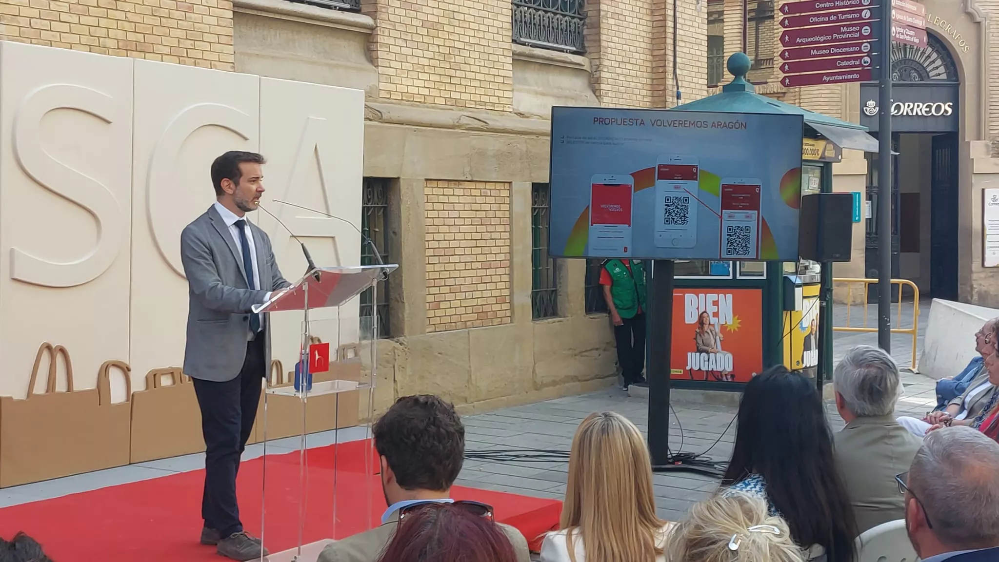 Presentación de Volveremos Aragón en Huesca