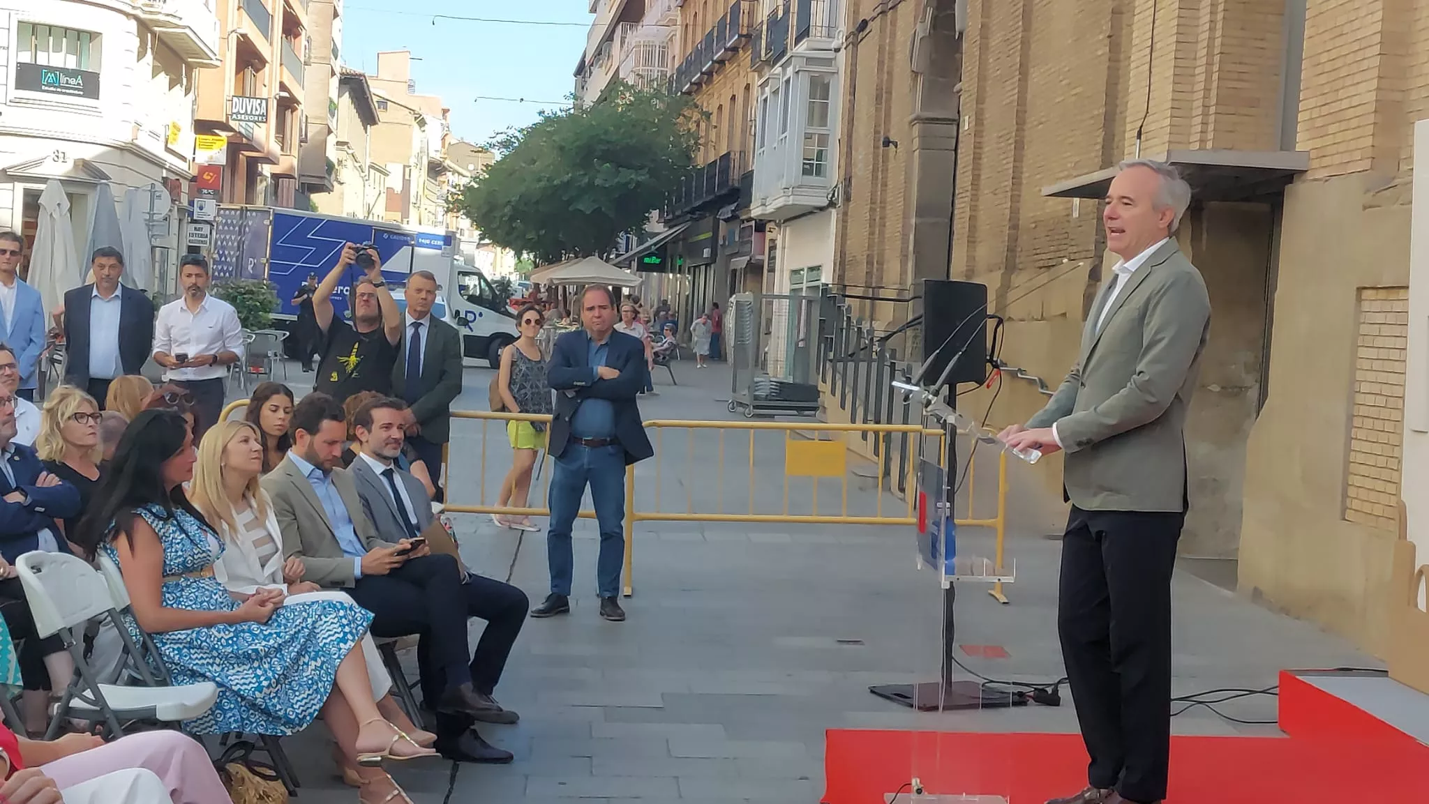 Presentación de Volveremos Aragón en Huesca