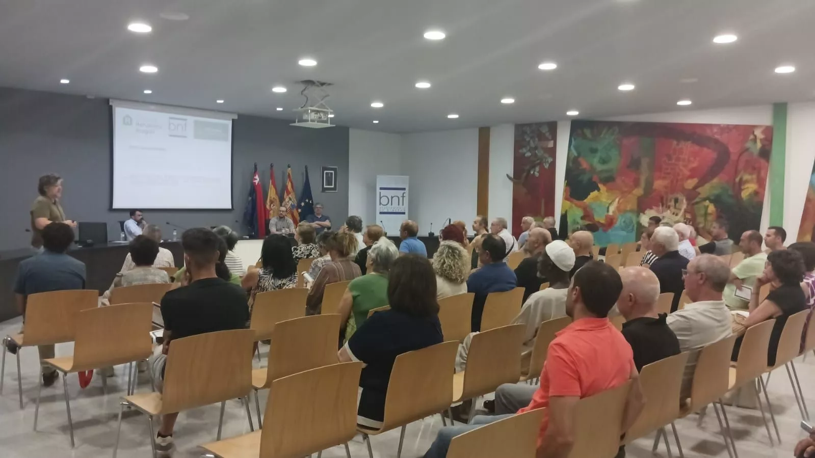 Reunión en Binéfar sobre rehabilitación de viviendas