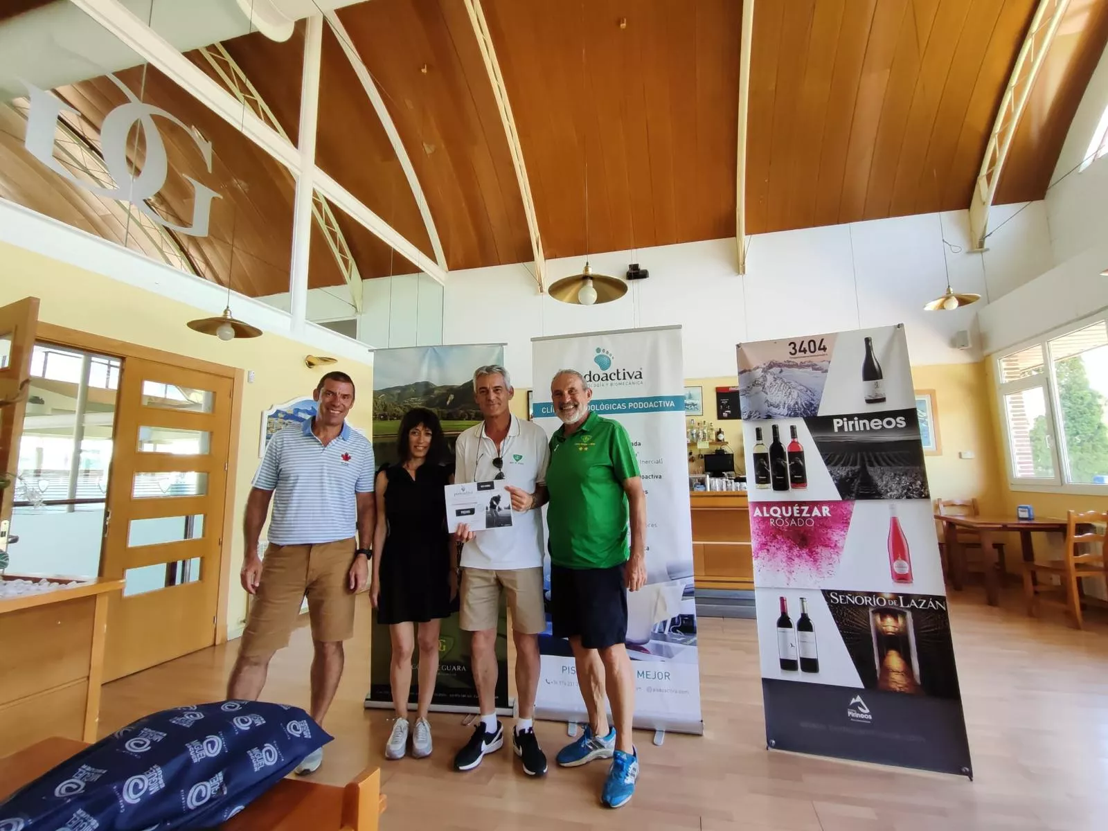 José Manuel Sampériz se lleva la sexta prueba de la liga Golf Guara