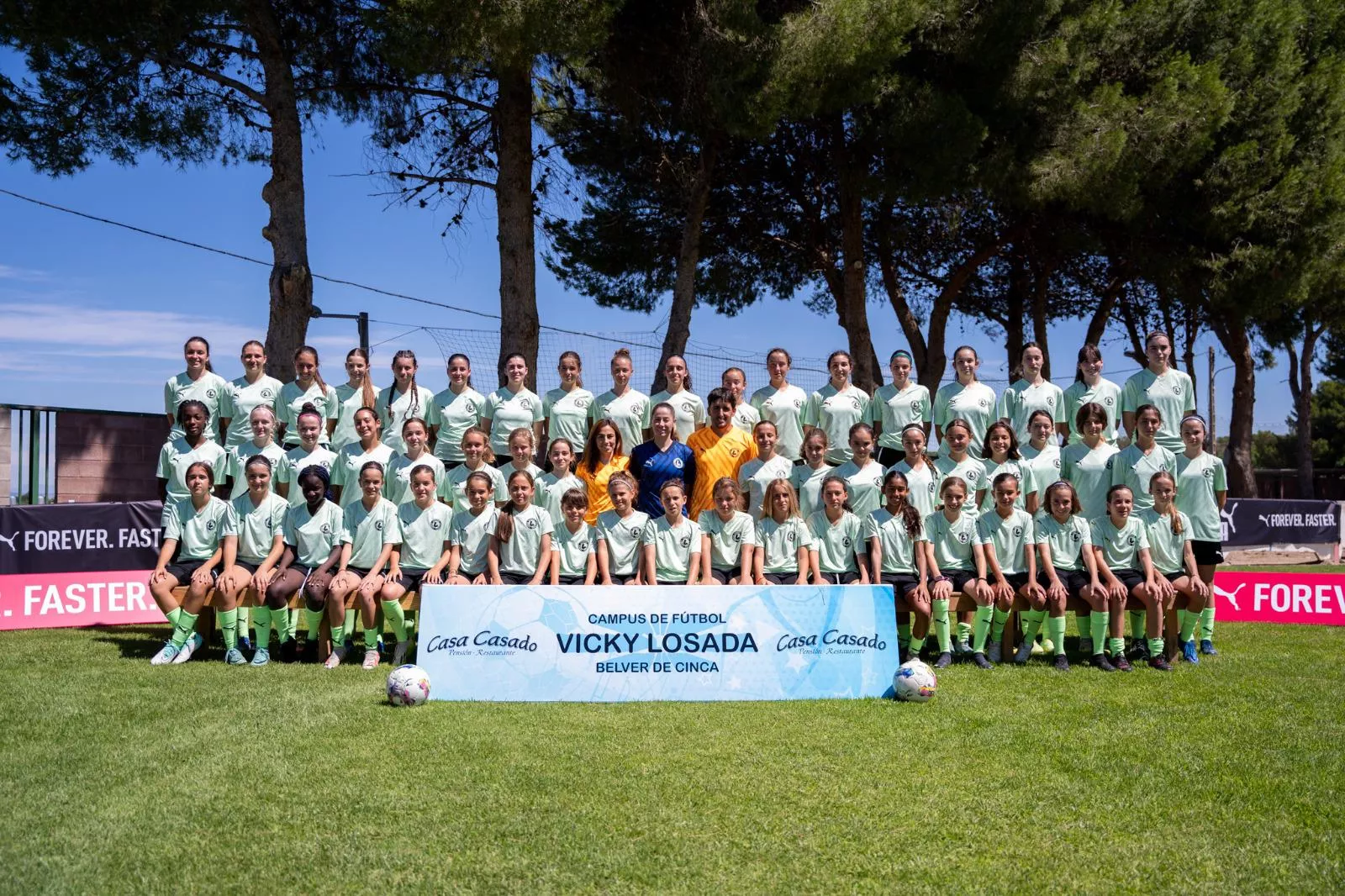 Belver cierra una nueva gran edición de su III Campus Vicky Losada