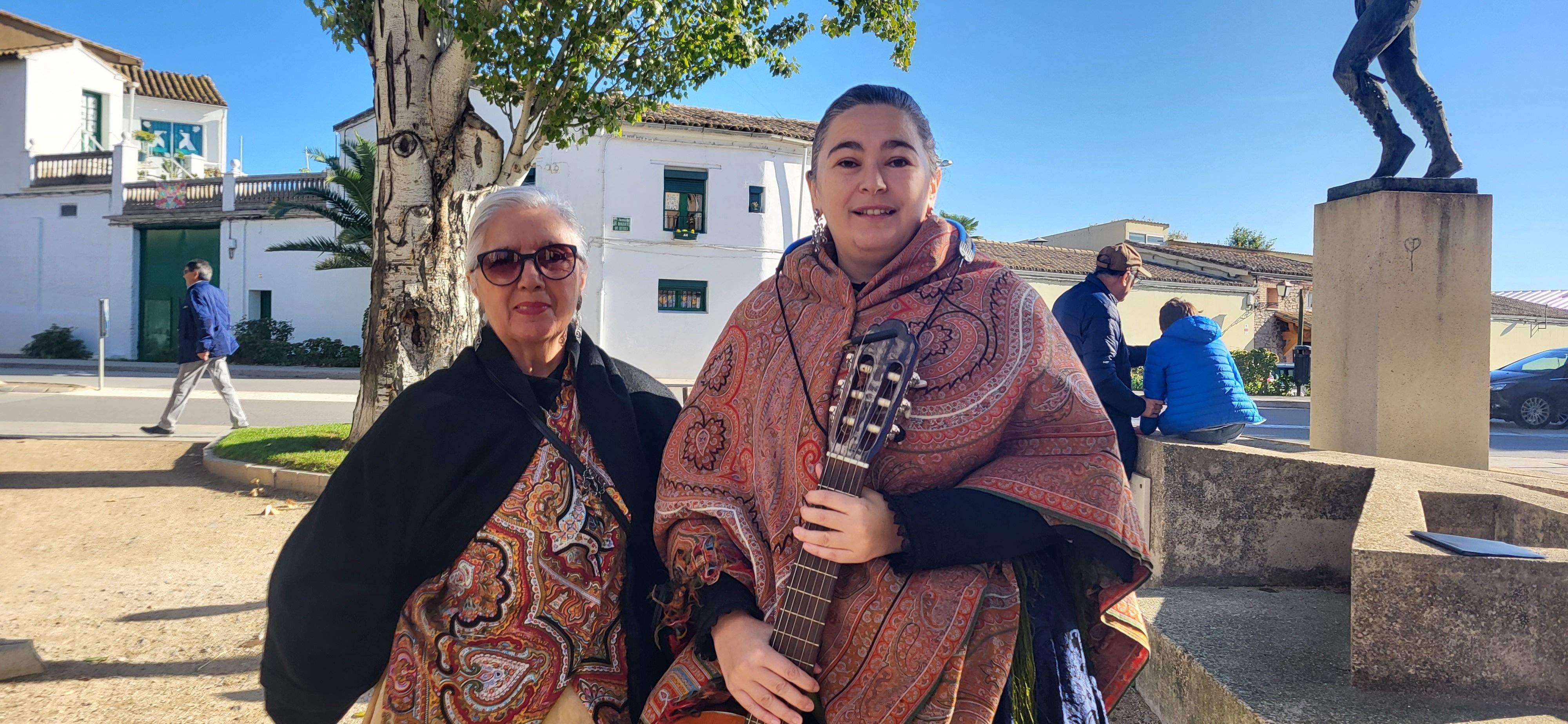 Ofrenda de flores y frutos del barrio de Santo Domingo y San Martín. Foto Myriam Martínez 