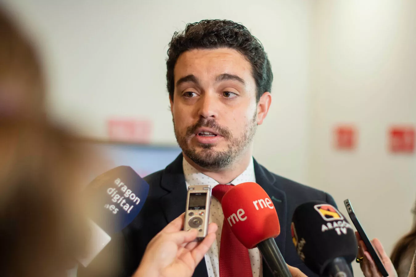 Dario Villagrasa, secretario de Organización del PSOE Aragón.