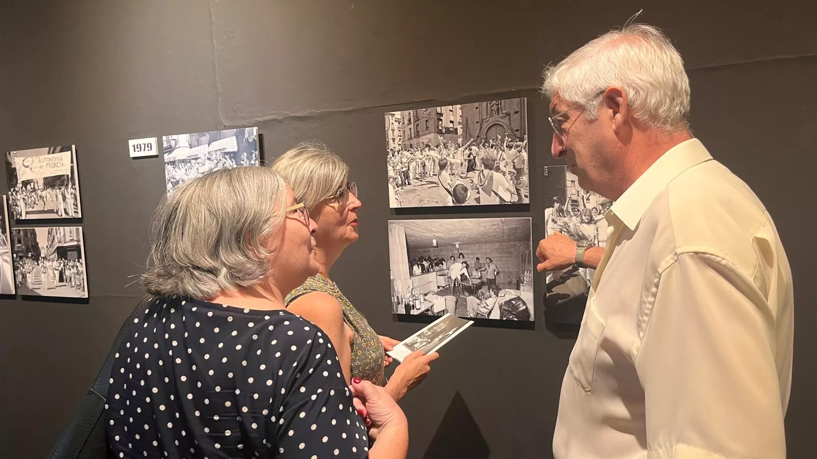 Exposición de Víctor Ibáñez 'San Lorenzo, fiestas irrepetibles'. Foto Mercedes Manterola