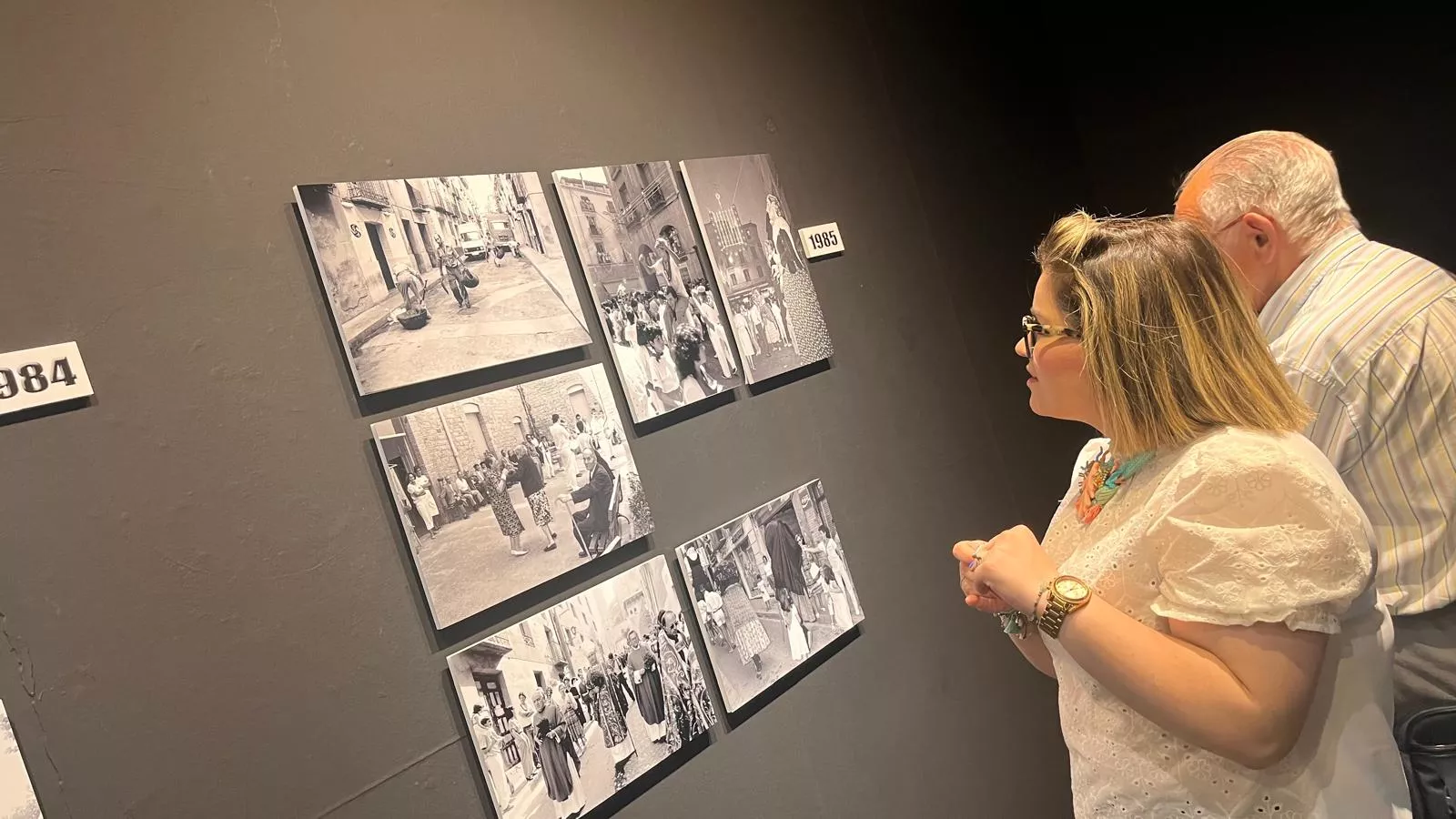 Exposición de Víctor Ibáñez 'San Lorenzo, fiestas irrepetibles'. Foto Mercedes Manterola