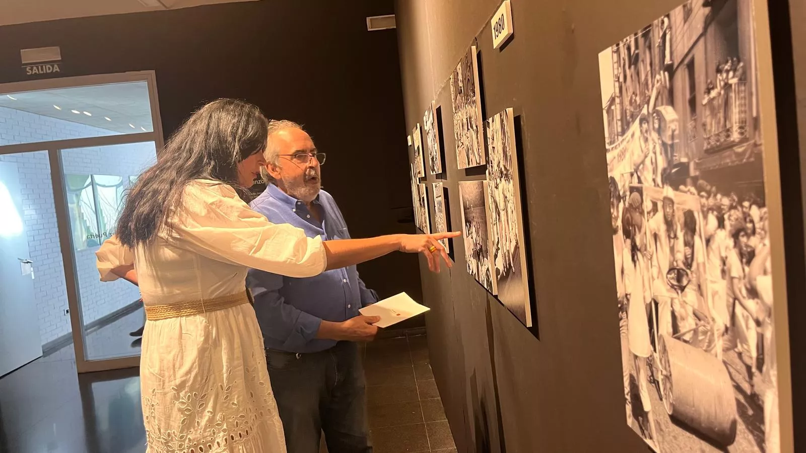 Exposición de Víctor Ibáñez 'San Lorenzo, fiestas irrepetibles'. Foto Mercedes Manterola