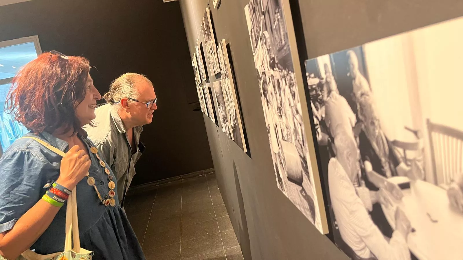 Exposición de Víctor Ibáñez 'San Lorenzo, fiestas irrepetibles'. Foto Mercedes Manterola