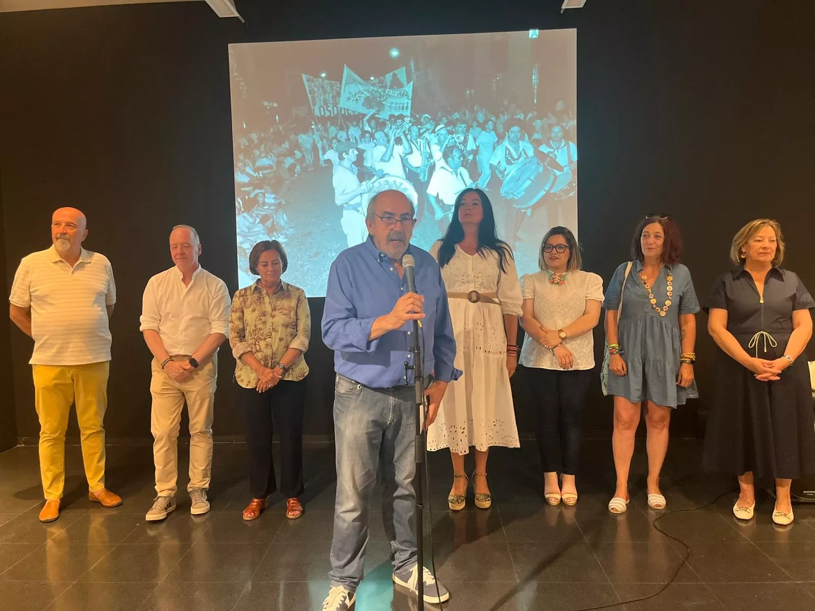 Inauguración de las exposiciones fotográfica de Víctor Ibáñez y Jacques Valat en el Centro Cultural Benito Moliner. Foto Mercedes Manterola