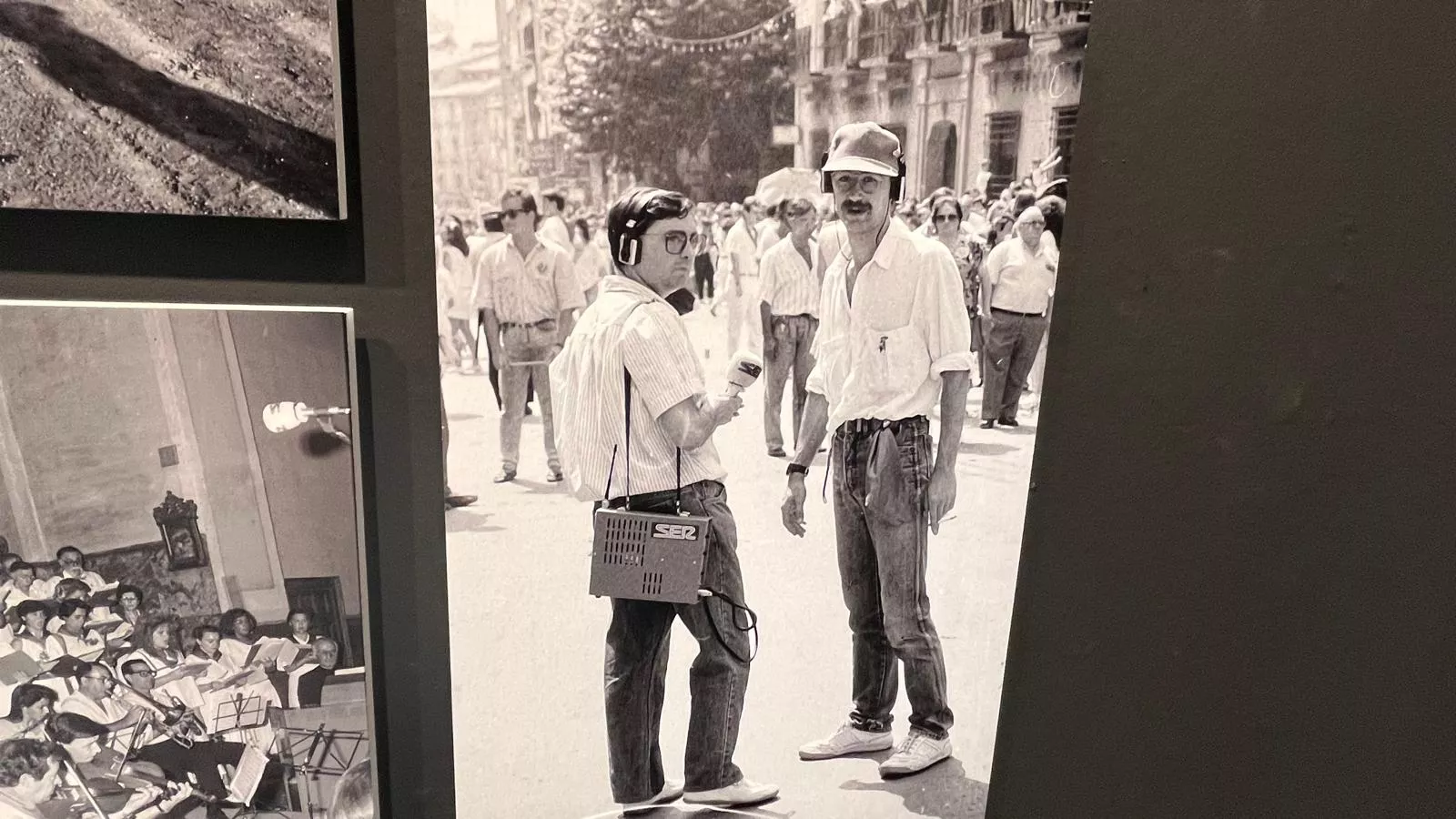 Exposición de Víctor Ibáñez 'San Lorenzo, fiestas irrepetibles'. Foto Mercedes Manterola