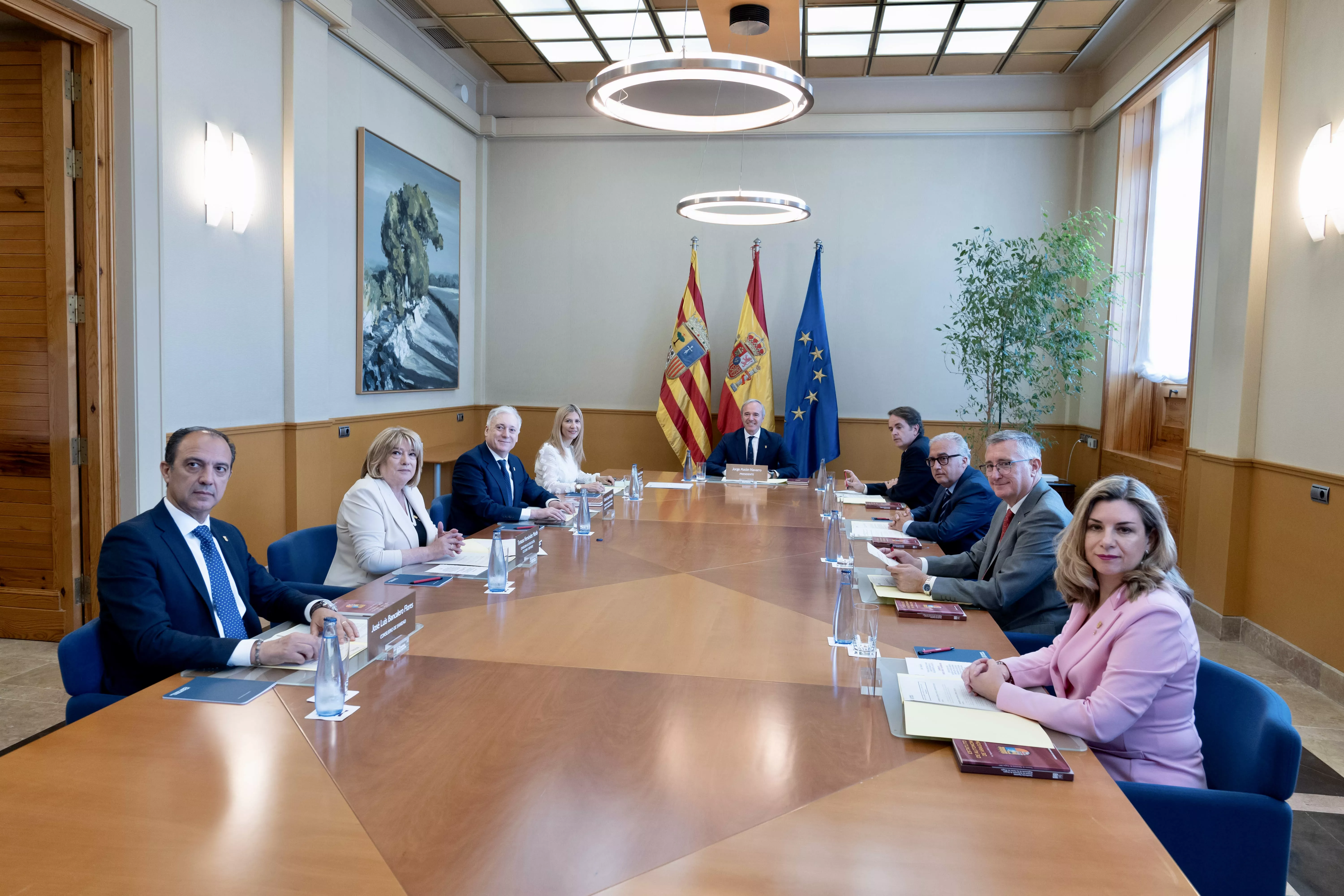 Nuevo Gobierno de Aragón. Foto F. Simón