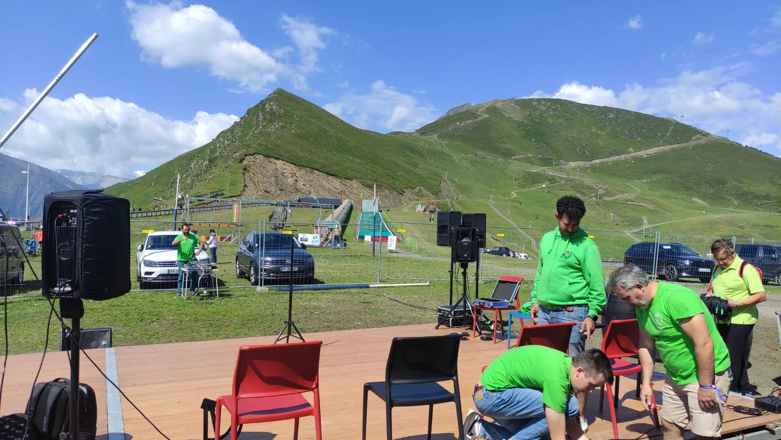 La Agrupación Folklórica Santa Cecilia en el Tour de Francia 