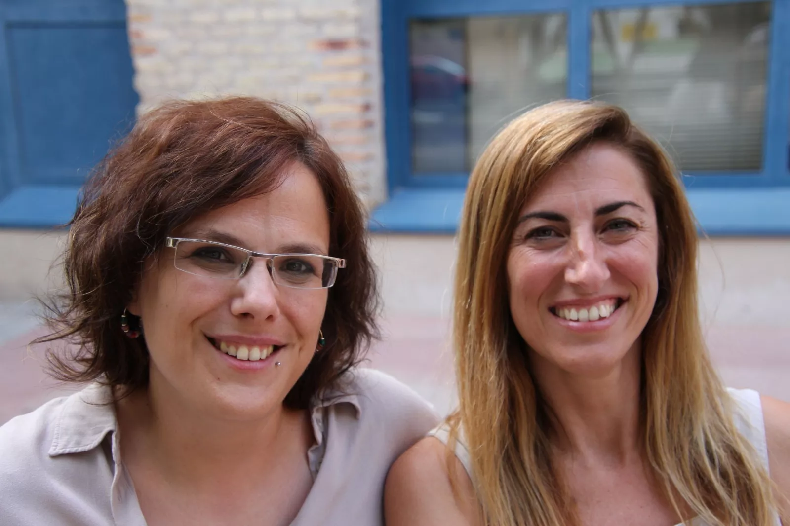 Charla de Joana Masó en Sariñena. Foto Carlos Neofato 