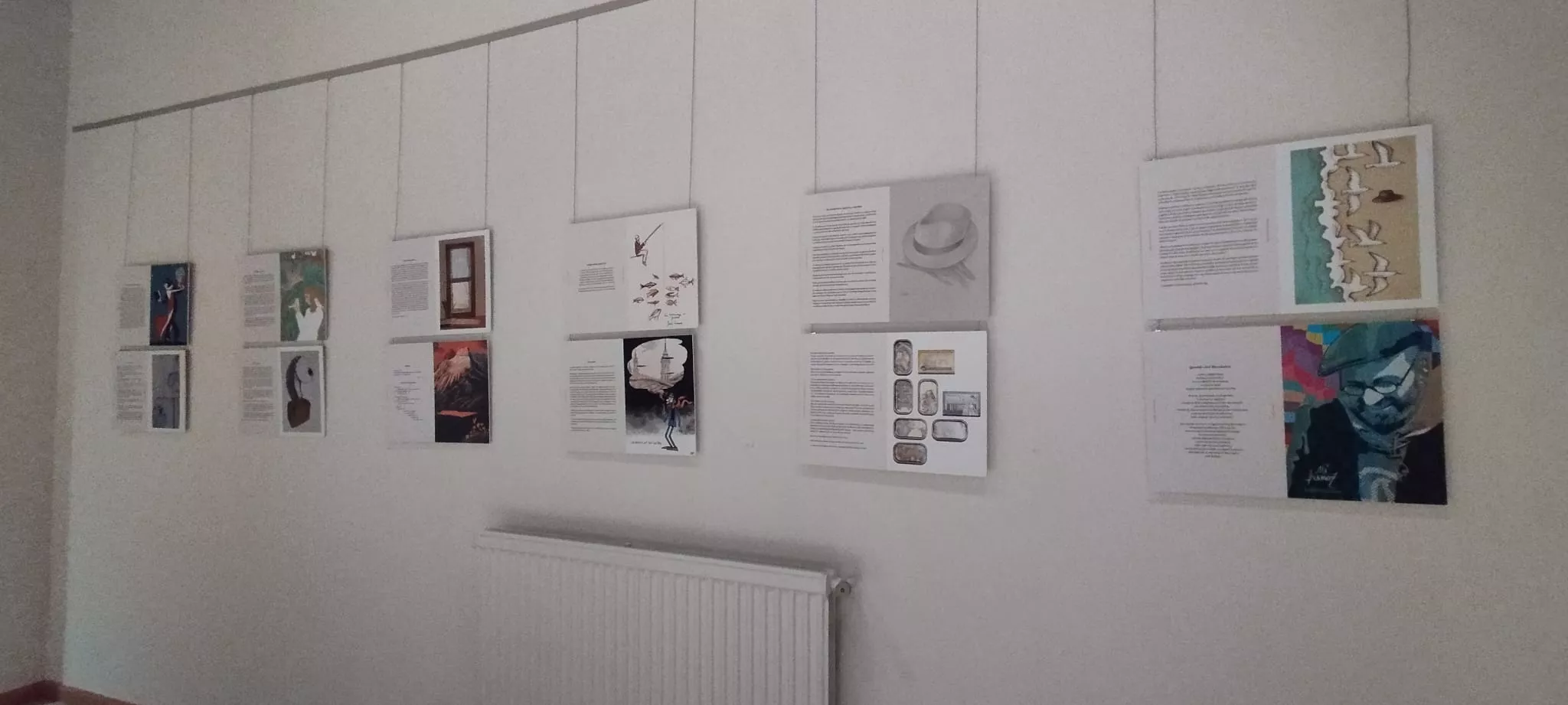 Exposición "A lápiz y con sombrero" en Jaca.