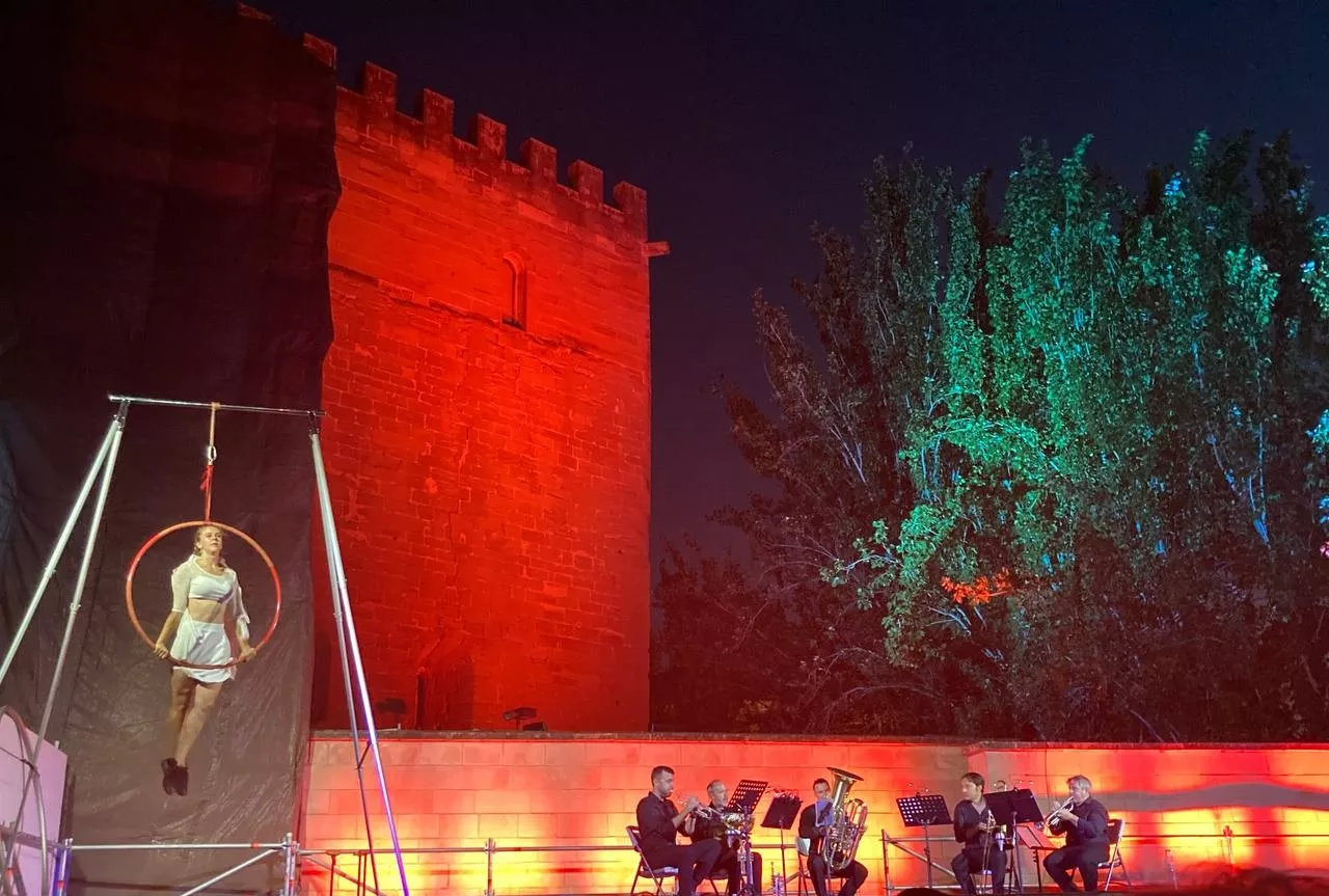 Música in Circo en la Plaza General Alsina de Huesca