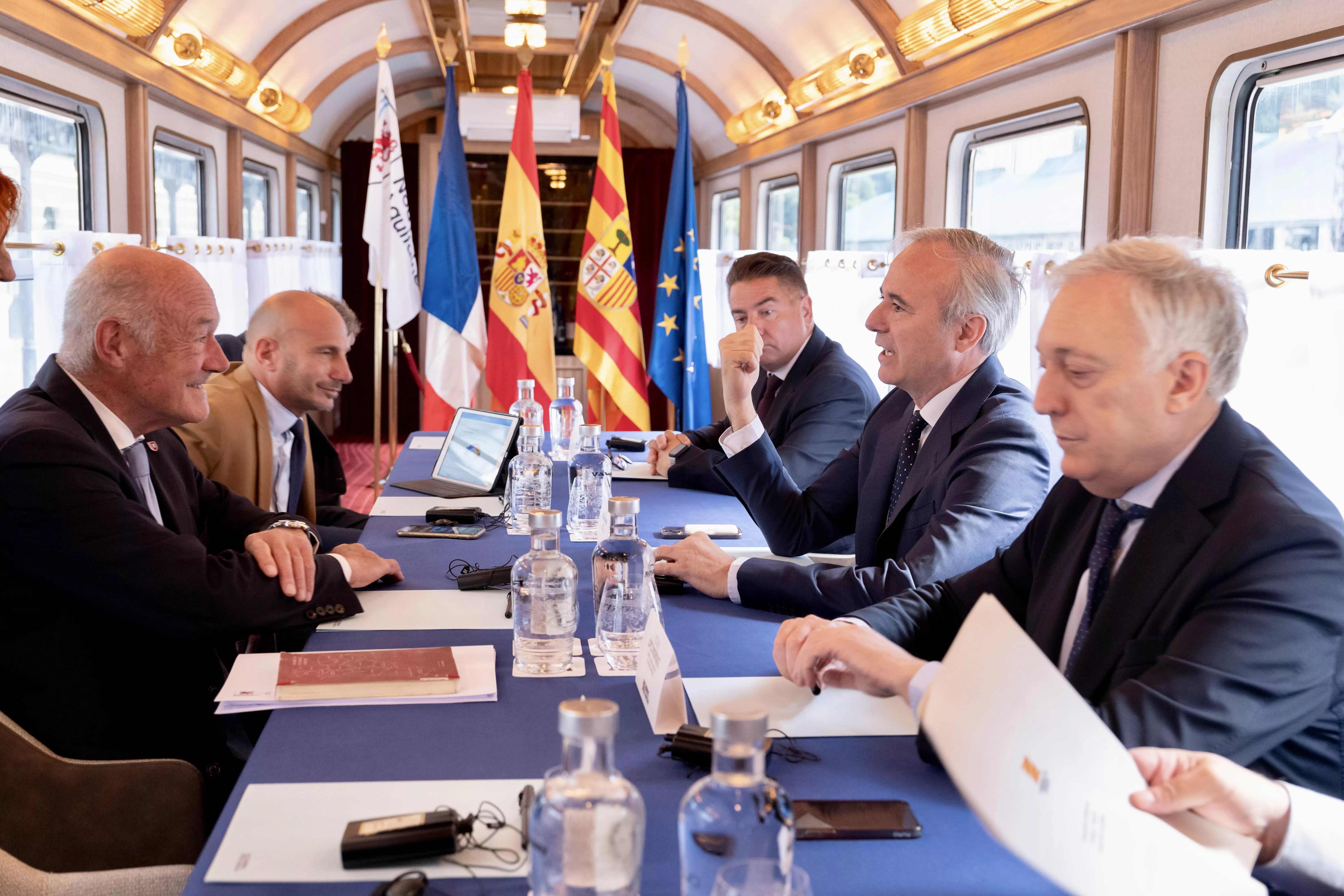Cumbre bilateral entre Aragón y Nueva Aquitania en Canfranc.
